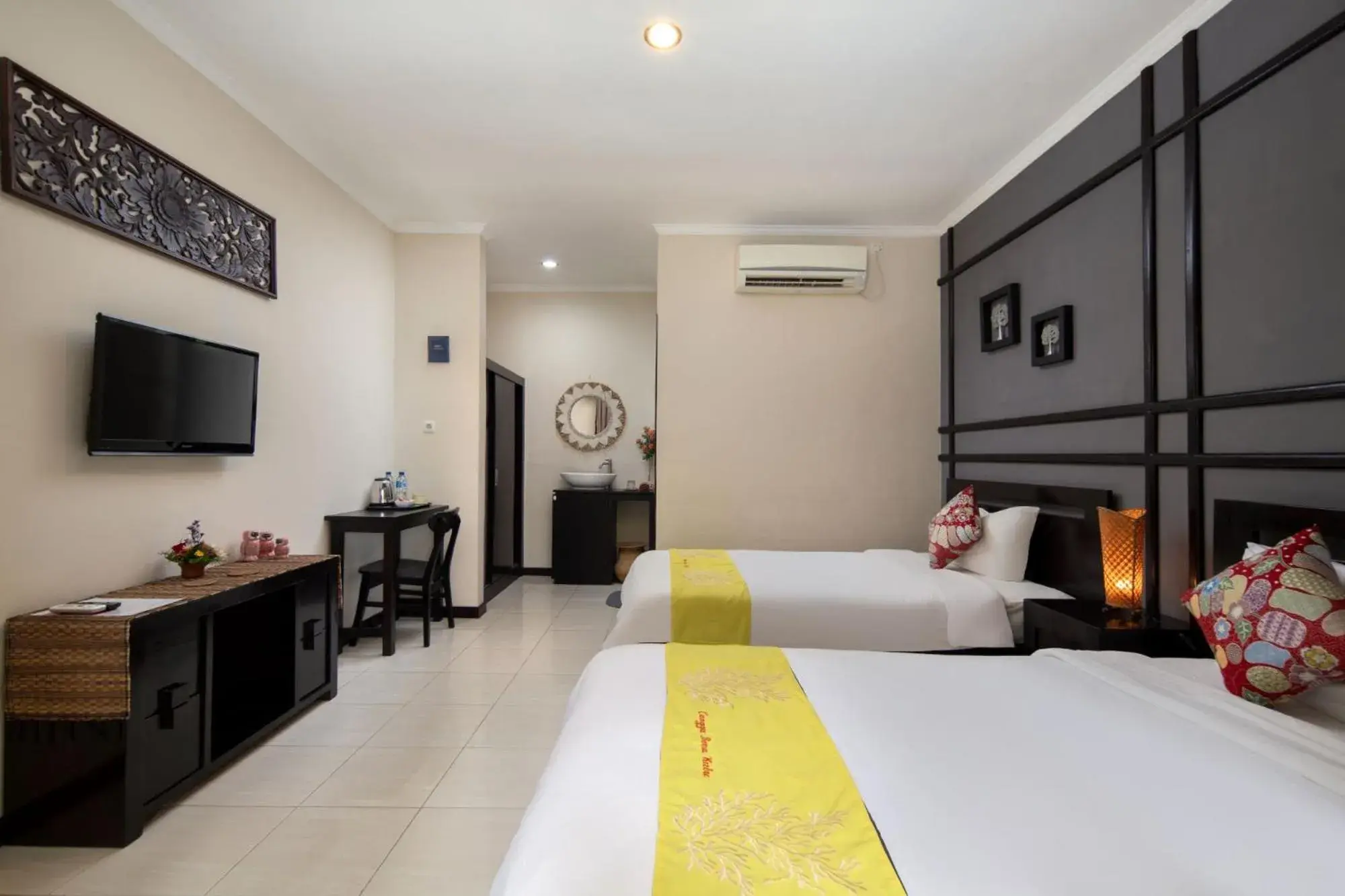 Twin Room in Canggu Bona Kubu by Kamara Twin Room in Canggu Bona Kubu by Kamara