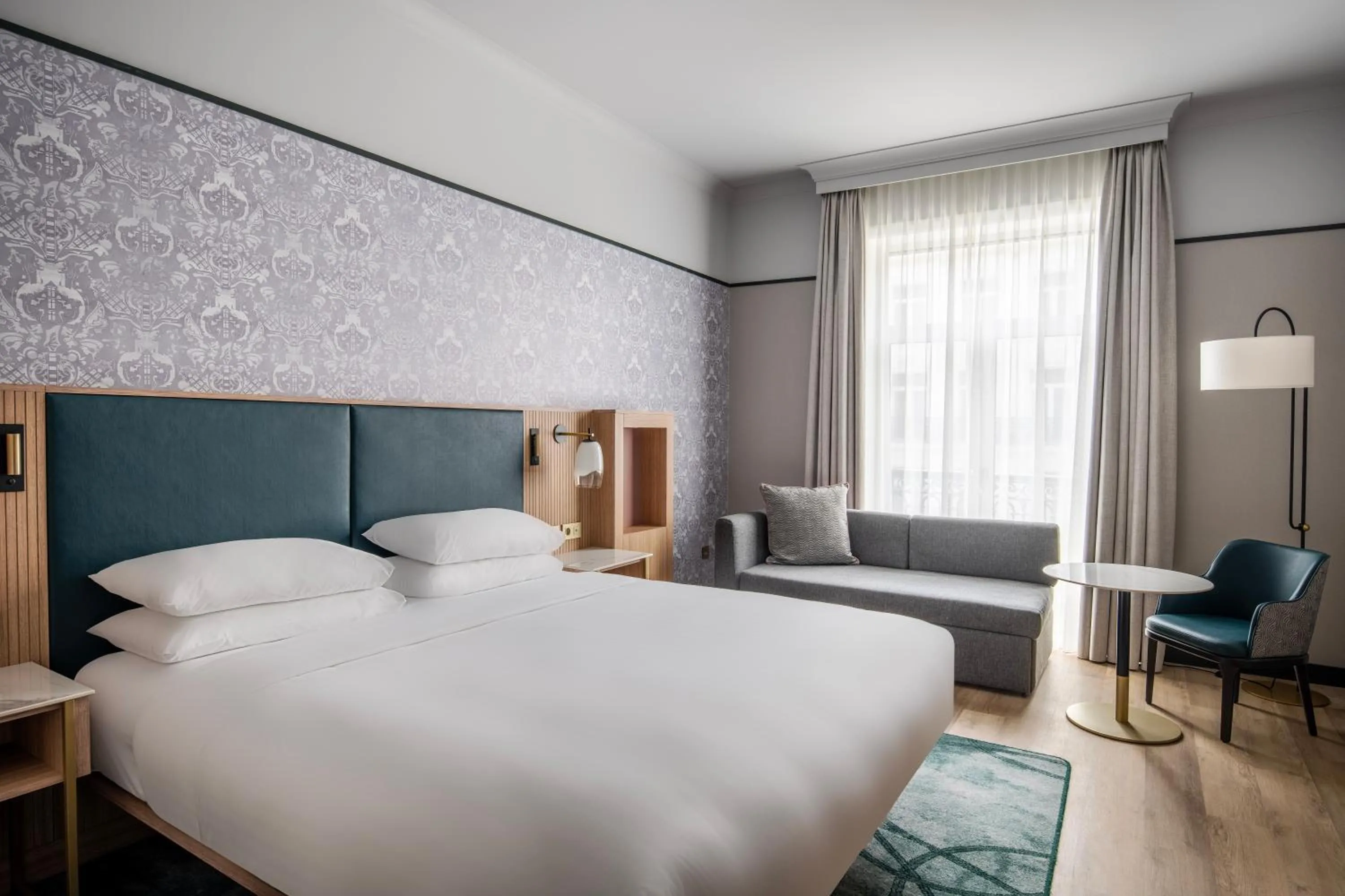 Bed in Brussels Marriott Hotel Grand Place