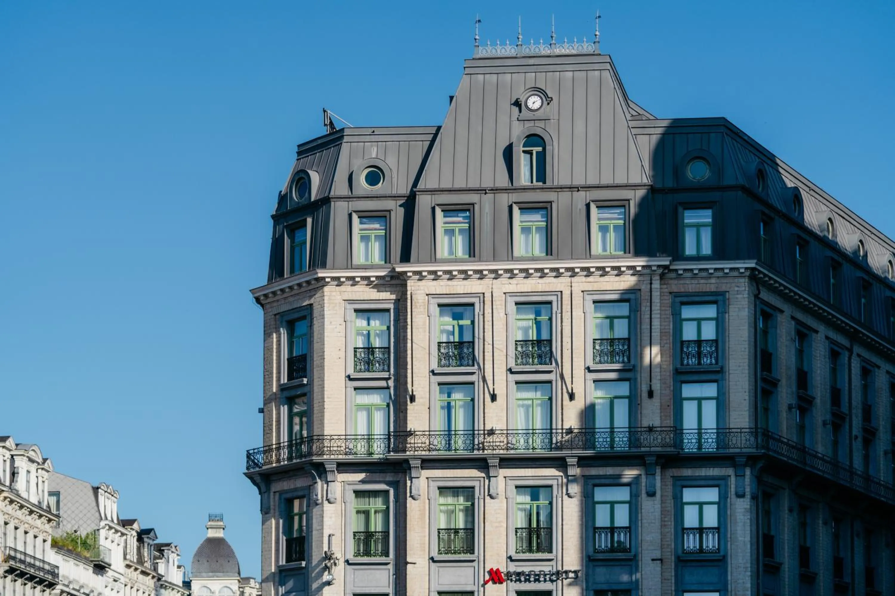Property building in Brussels Marriott Hotel Grand Place