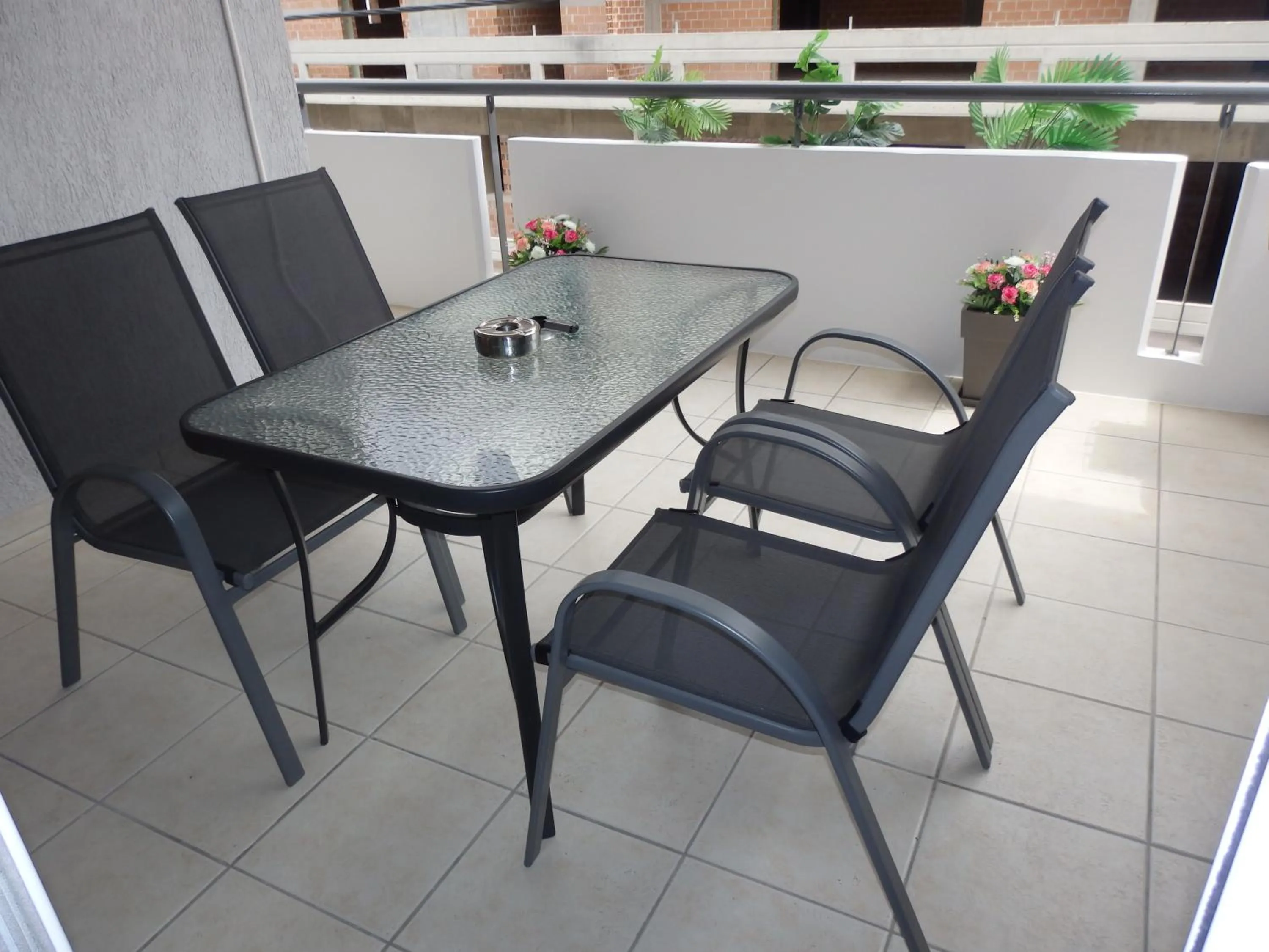 Balcony/Terrace in A&J Apartments or Rooms athens airport