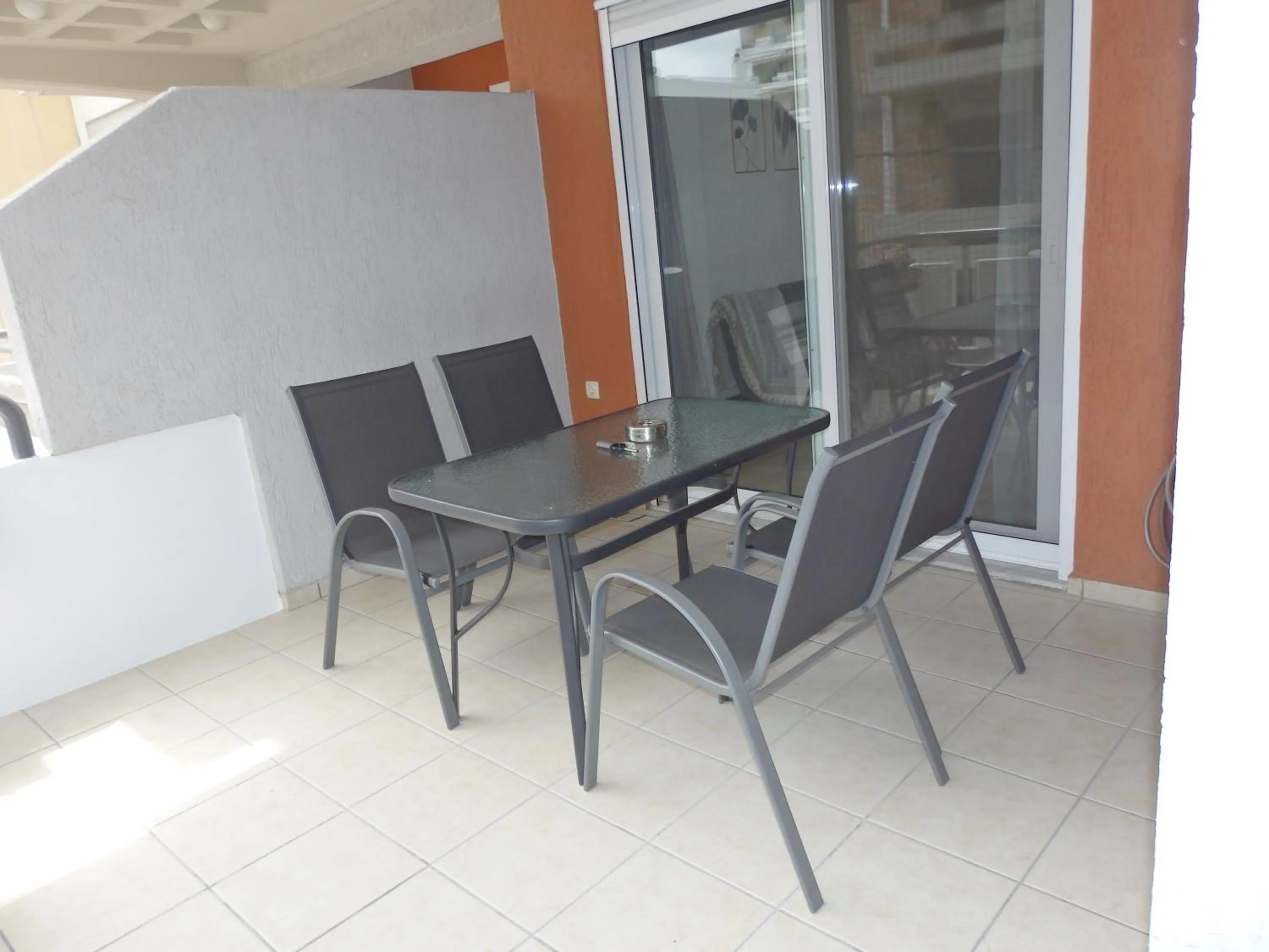 Balcony/Terrace in A&J Apartments or Rooms athens airport