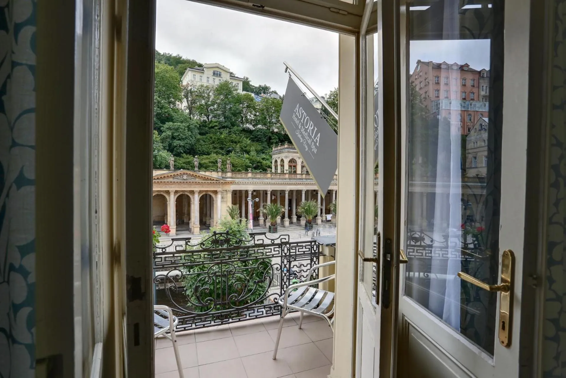 City view in ASTORIA Hotel & Medical Spa