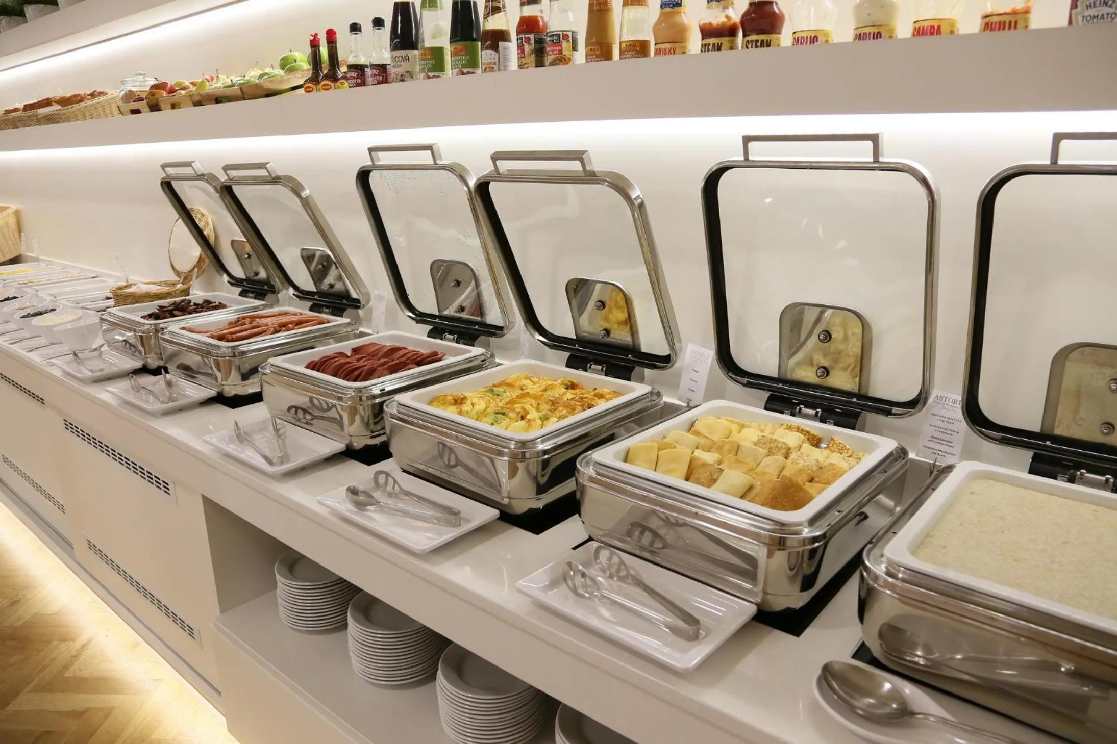 Buffet breakfast in ASTORIA Hotel & Medical Spa