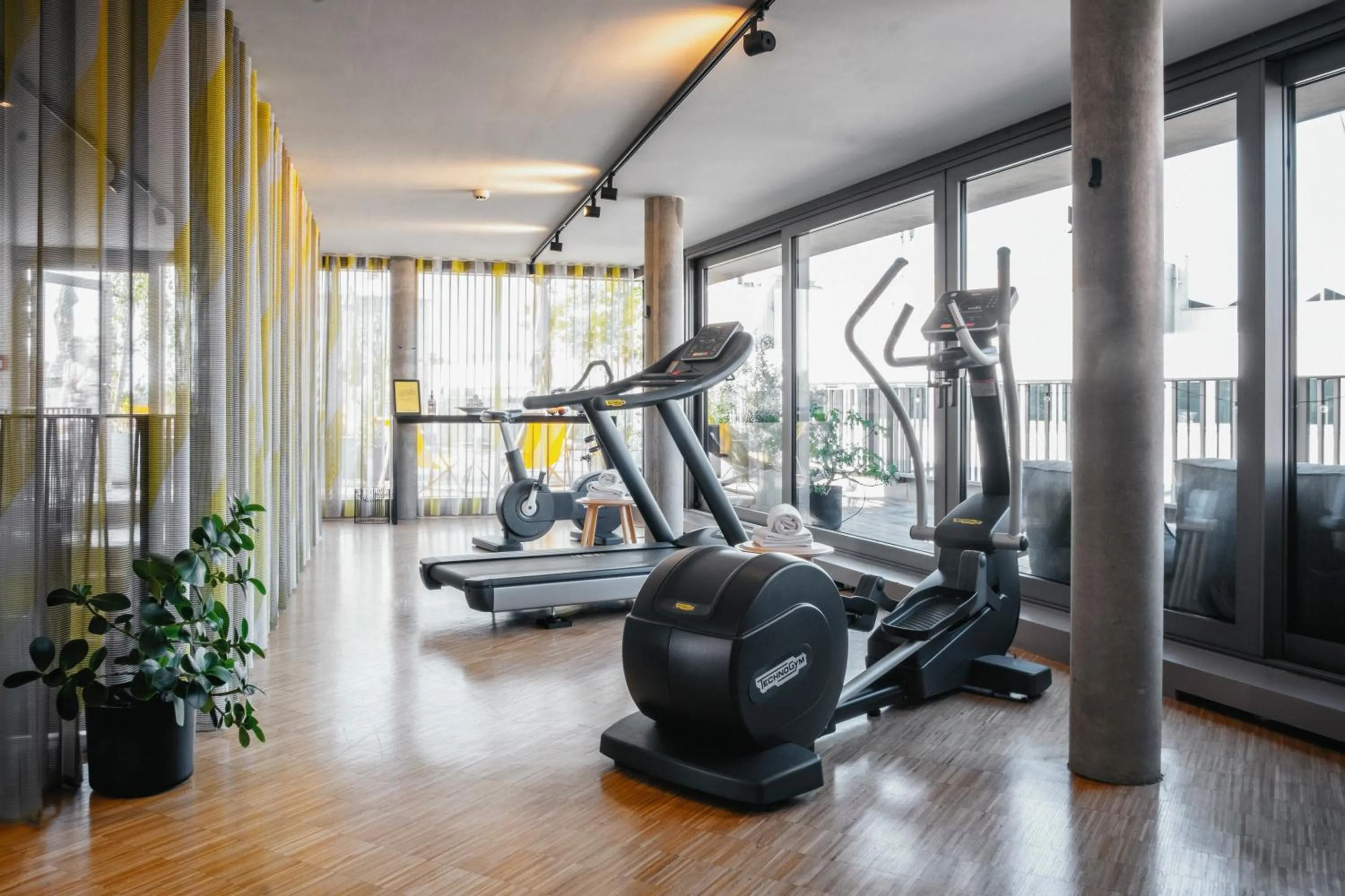 Fitness centre/facilities in Lendhotel