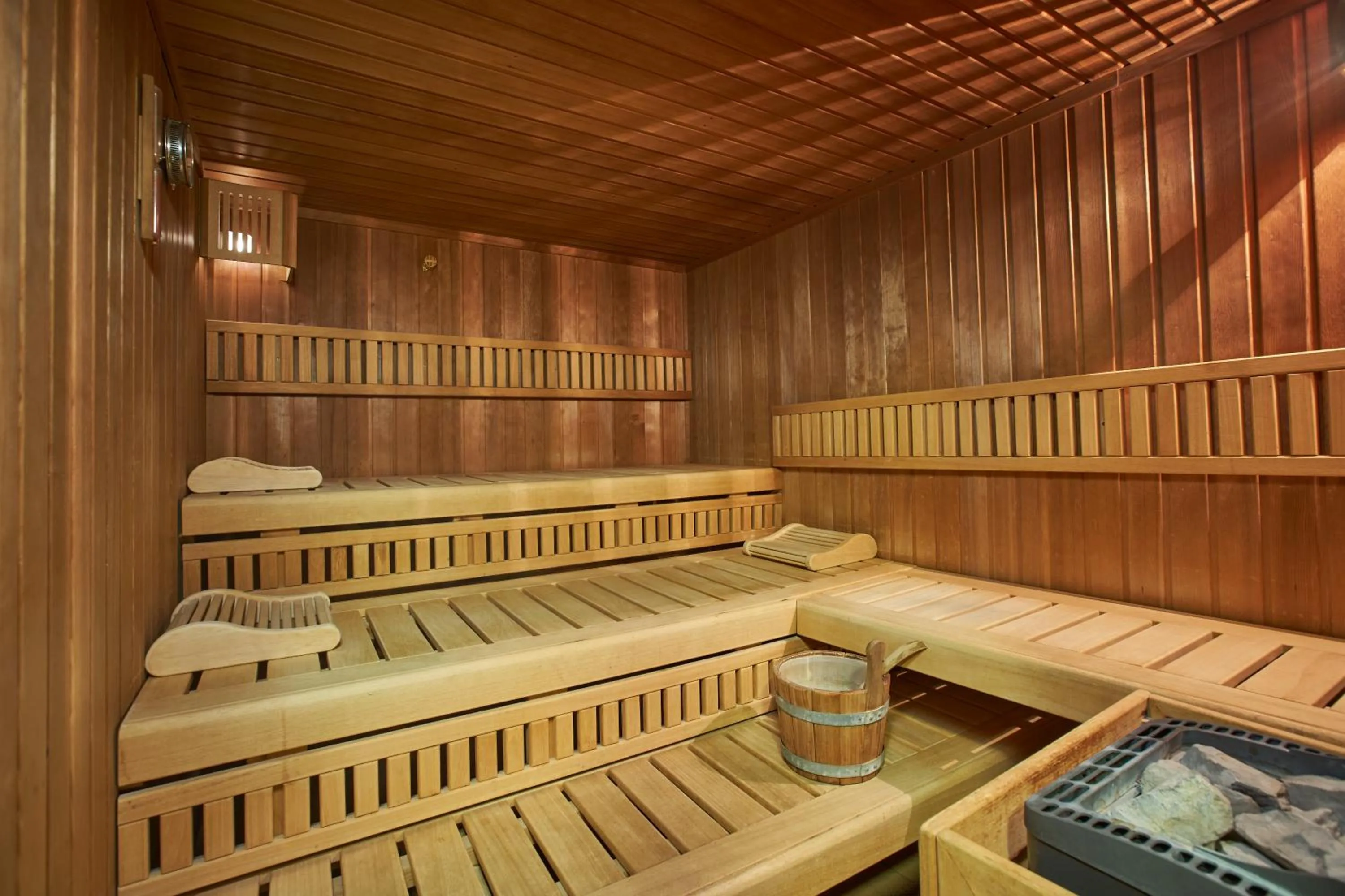 Sauna in Hotel Alpenhof