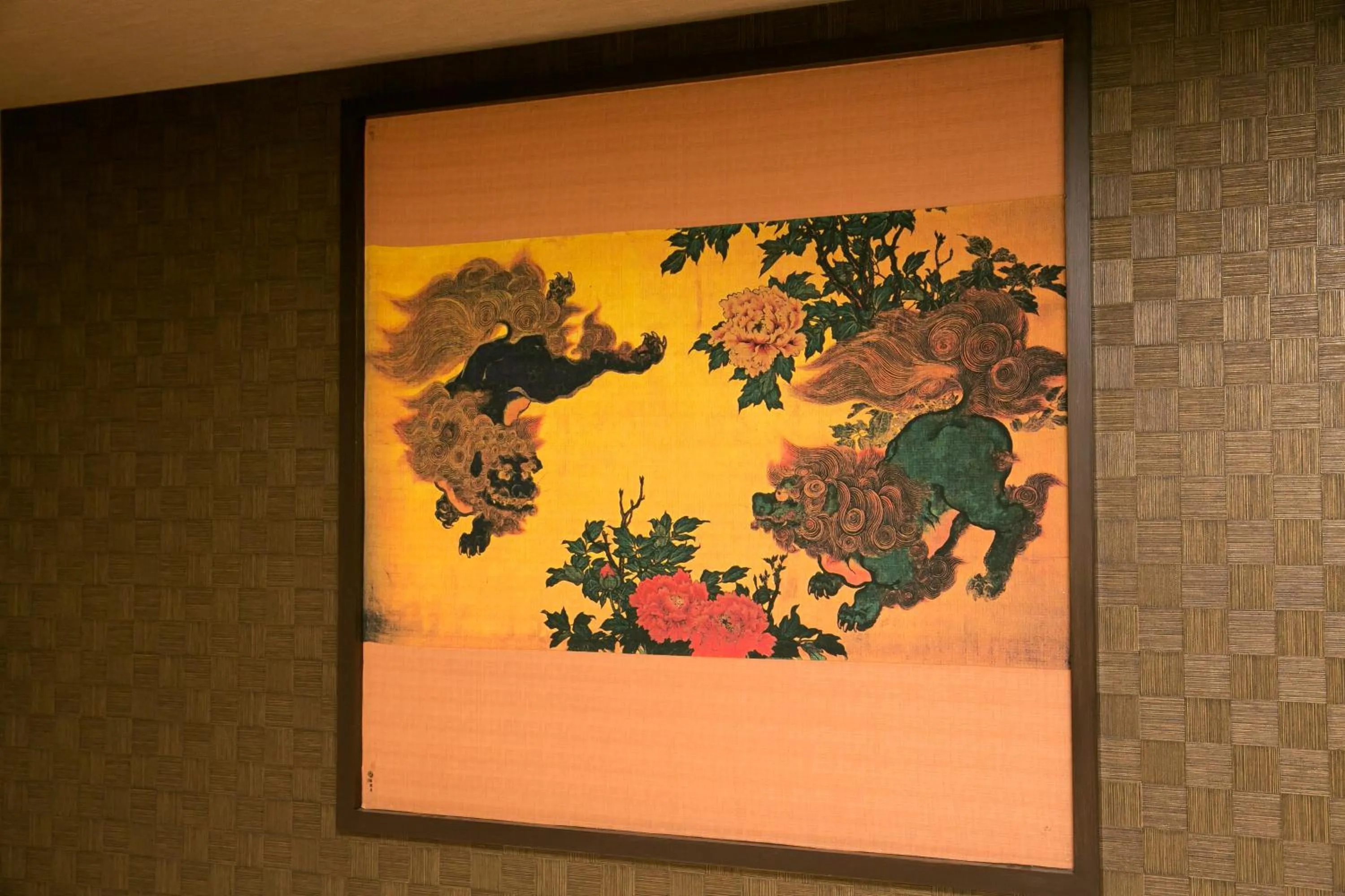 Decorative detail in Hosta Toji San