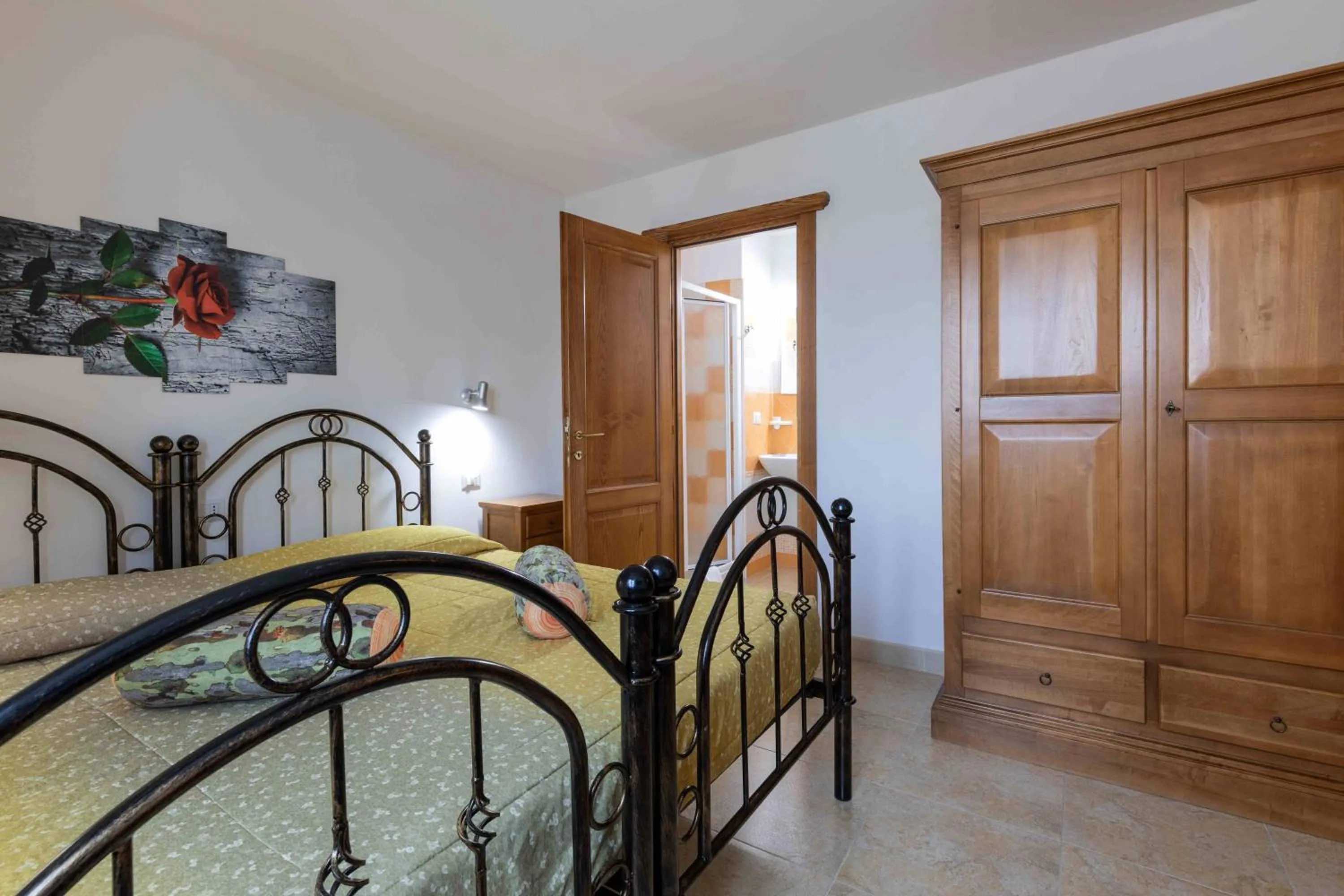 Bed in B&b Gennargentu