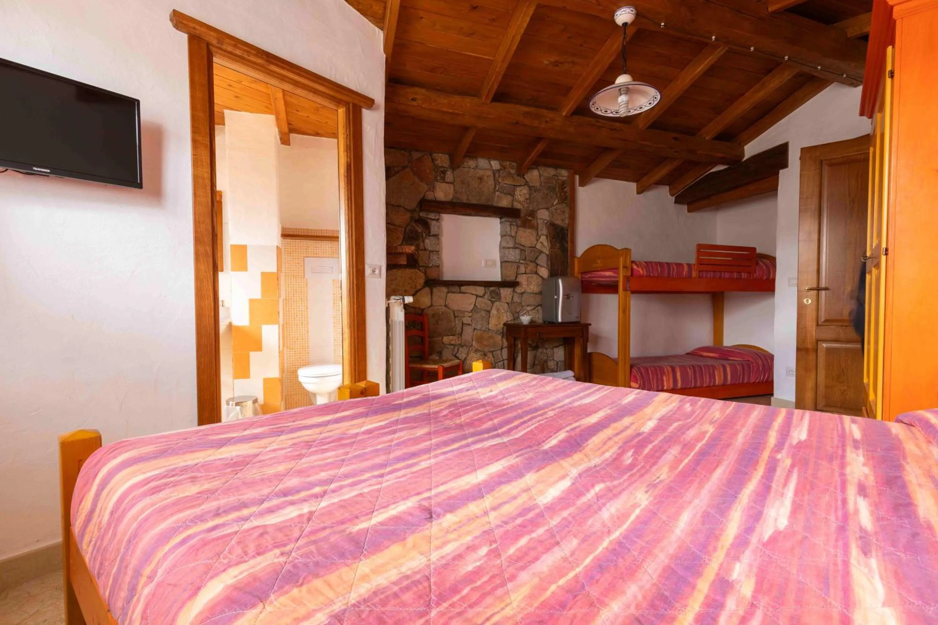 Bed in B&b Gennargentu