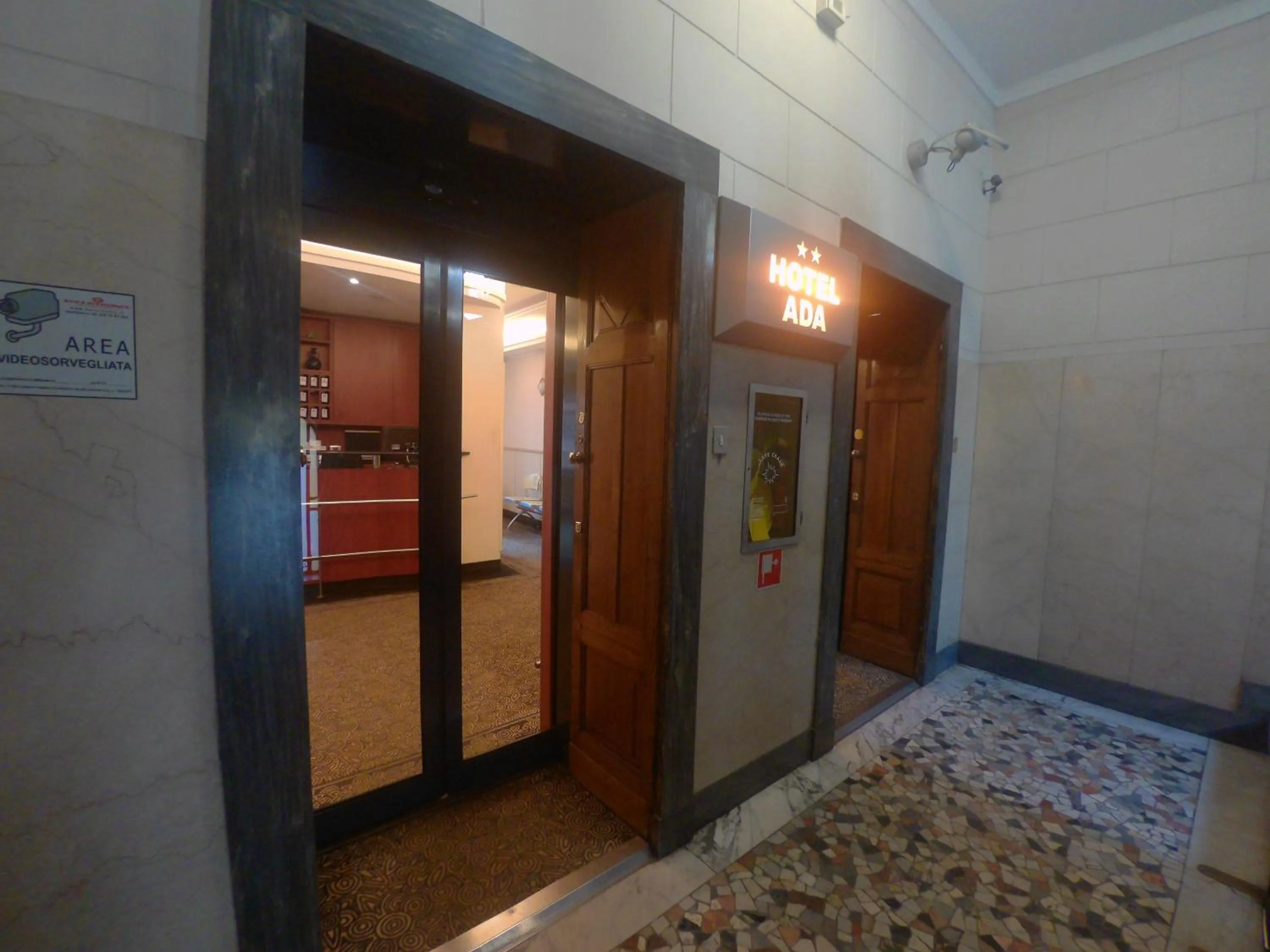 Facade/entrance in Hotel Ada