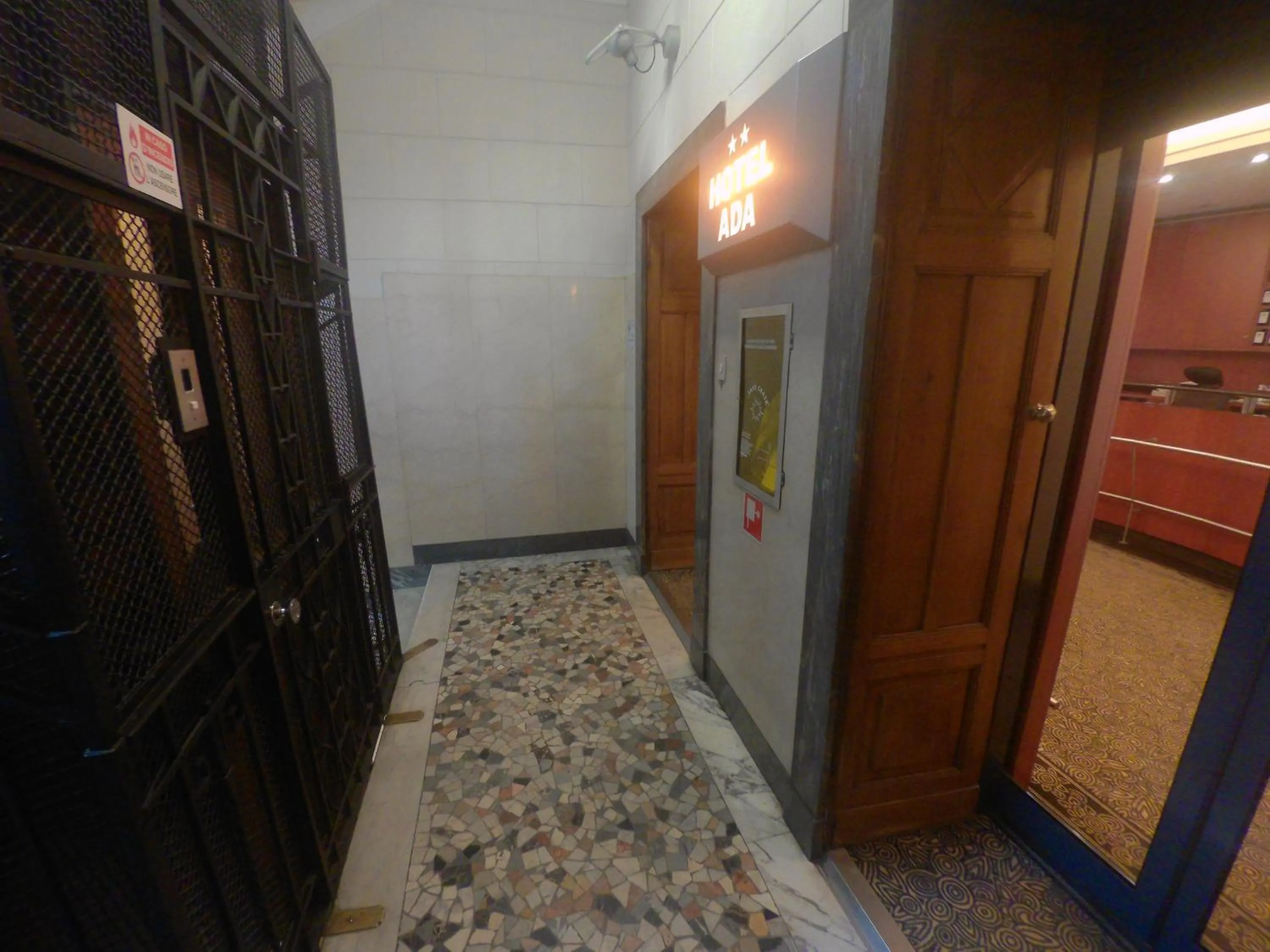 Facade/entrance in Hotel Ada