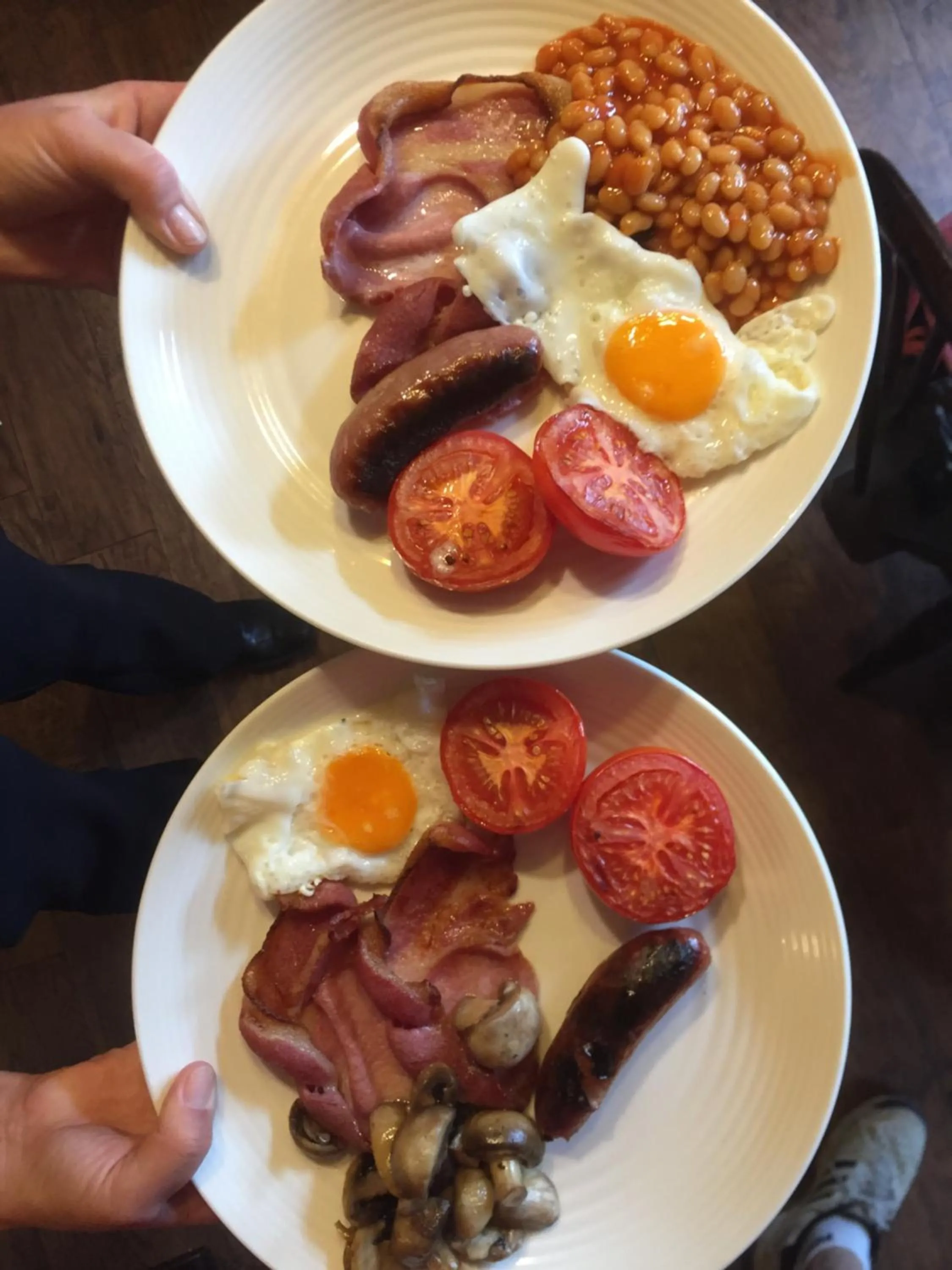 Food close-up in The George Inn
