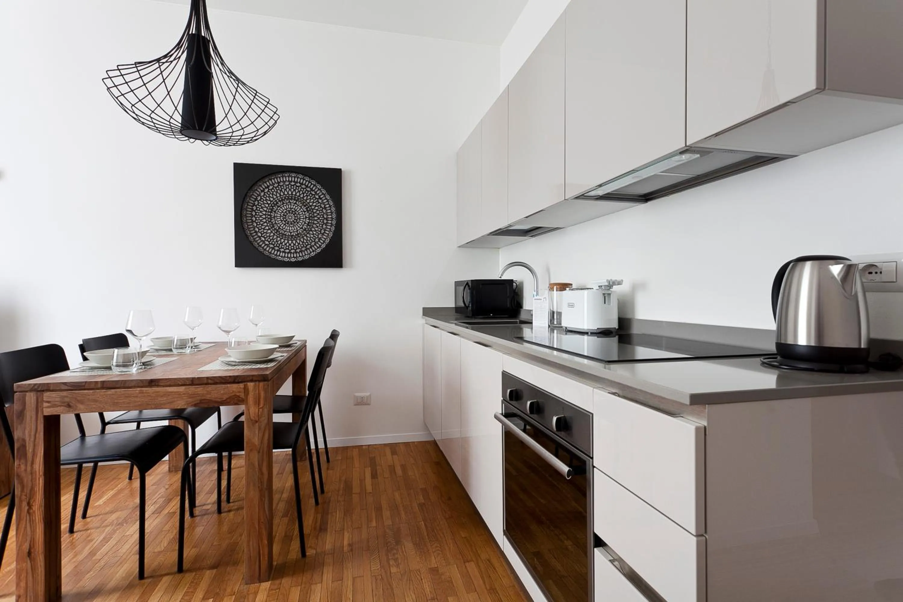 Kitchen or kitchenette in Italianway-Scarlatti