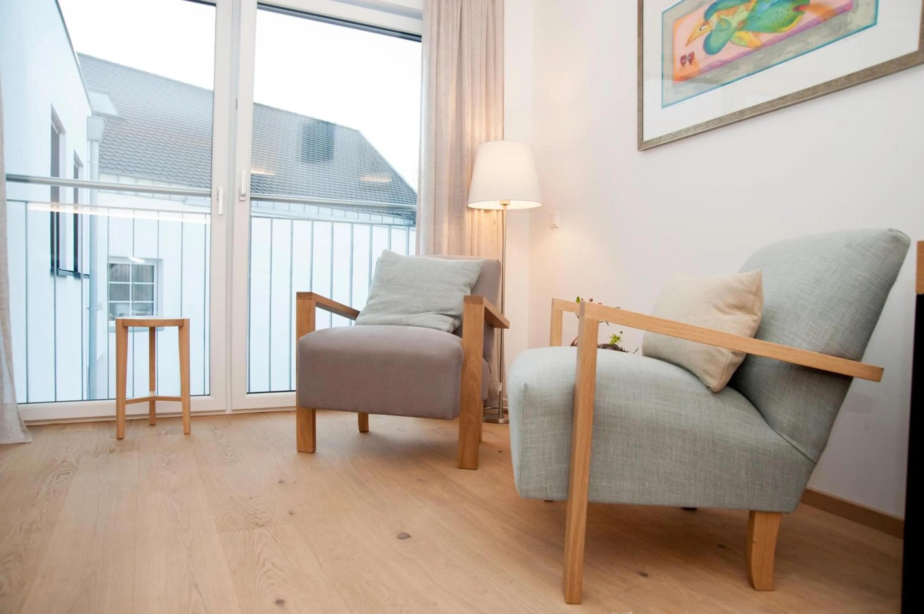 Seating area in Hensens Residenz