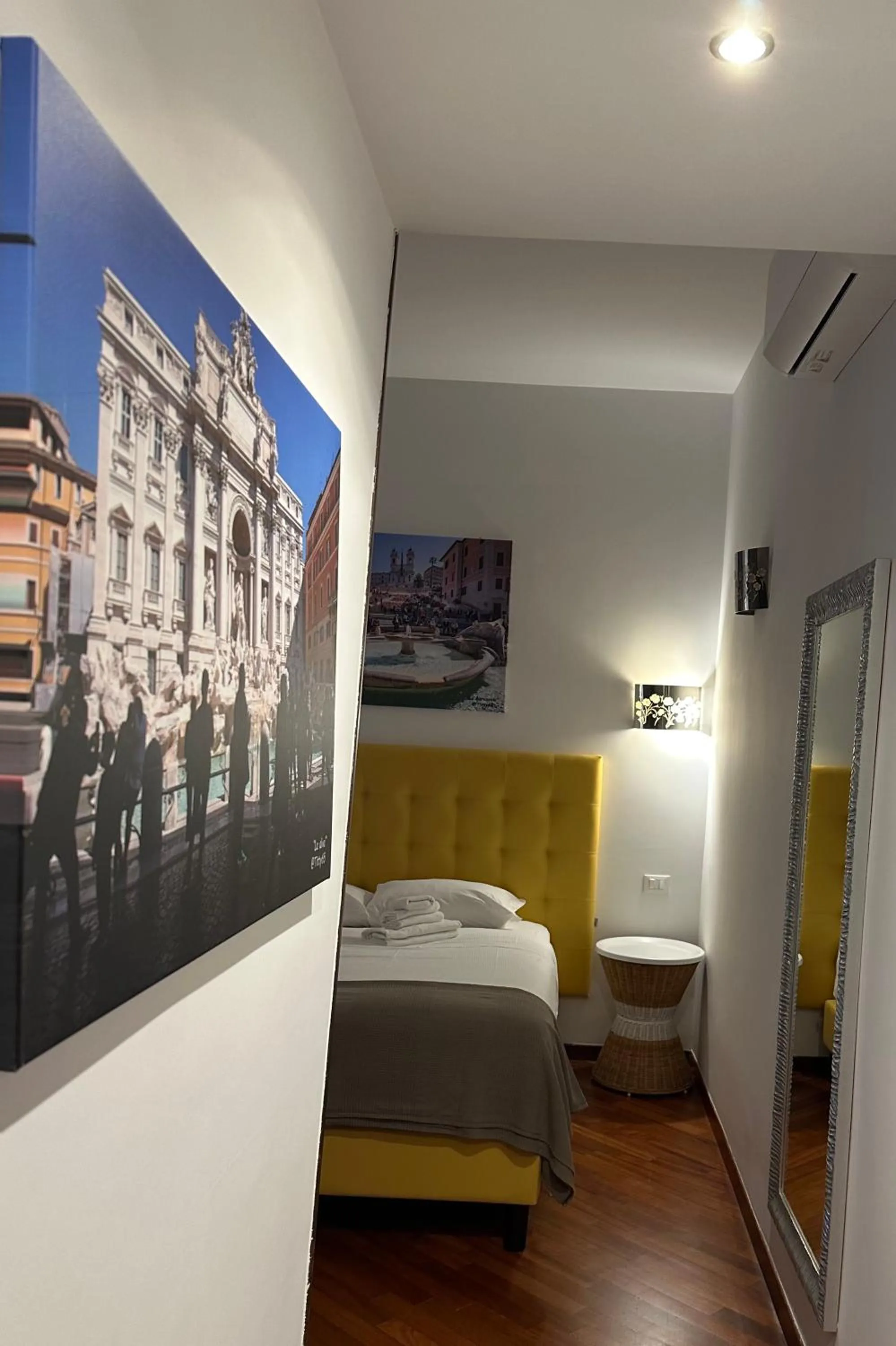 Bed in Vatican QG Rooms