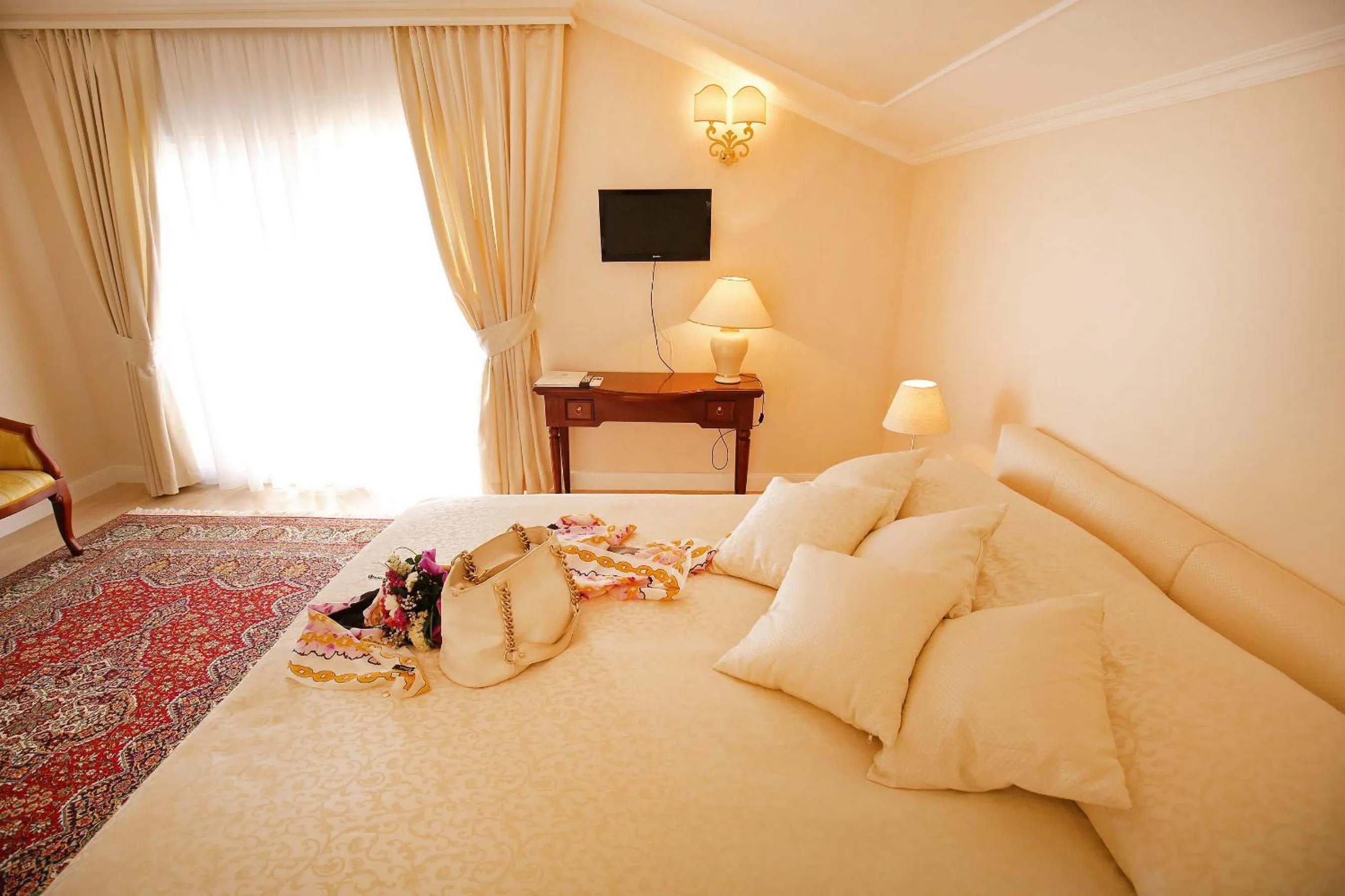 Bed in Villa Triana-Adults Only
