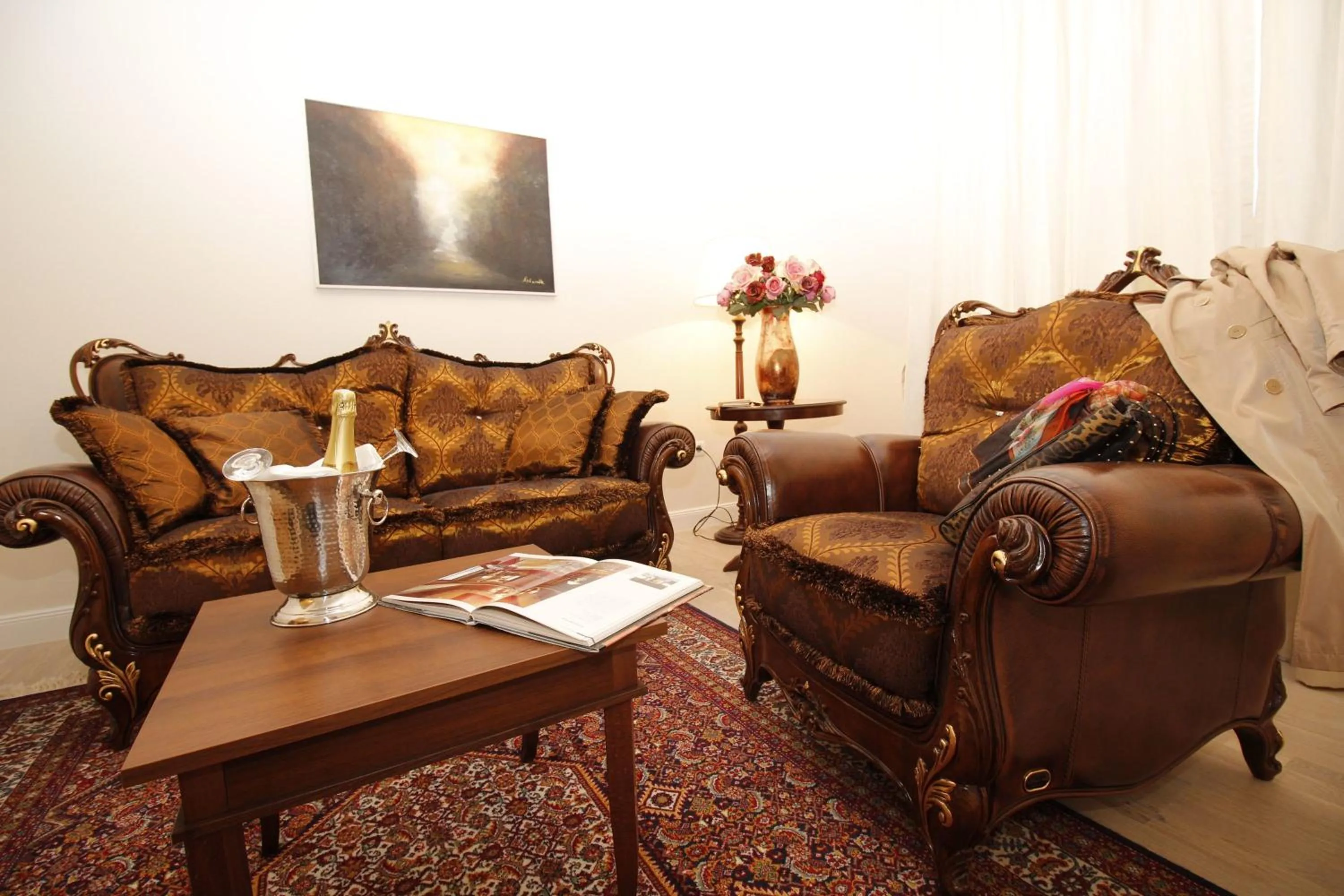 Decorative detail in Villa Triana-Adults Only