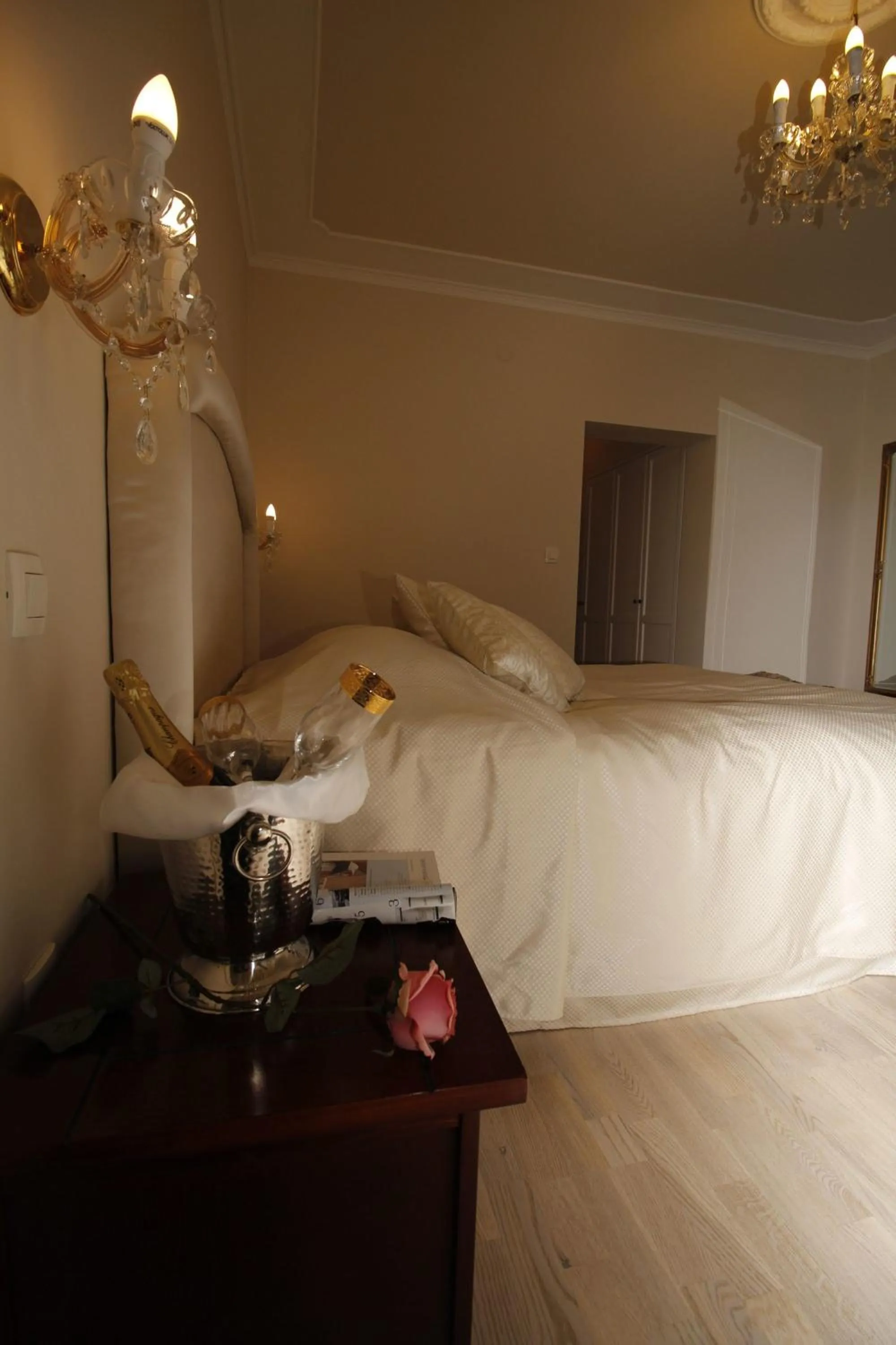 Bed in Villa Triana-Adults Only