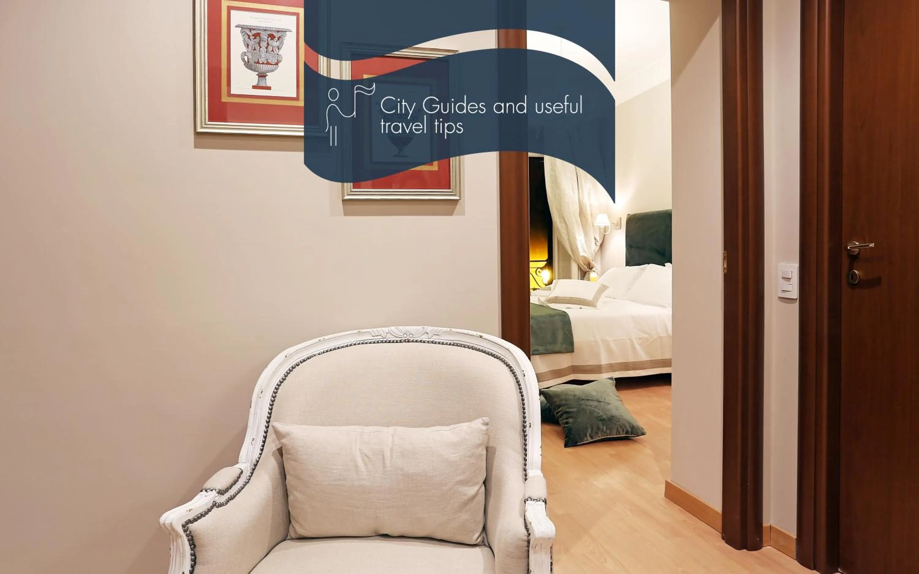 Text overlay, Bed in Daplace - Ottavia Apartment