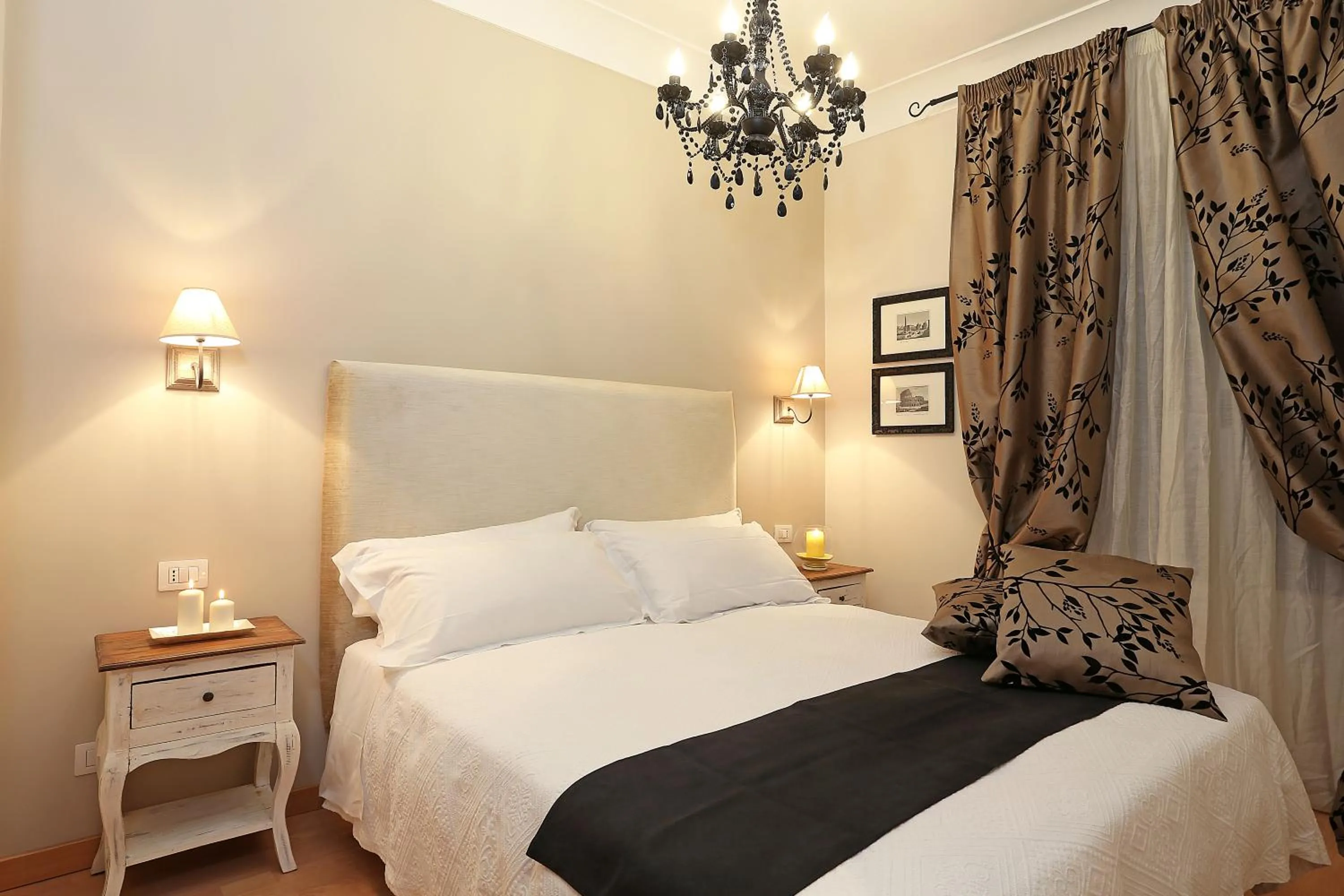Bedroom, Bed in Daplace - Ottavia Apartment