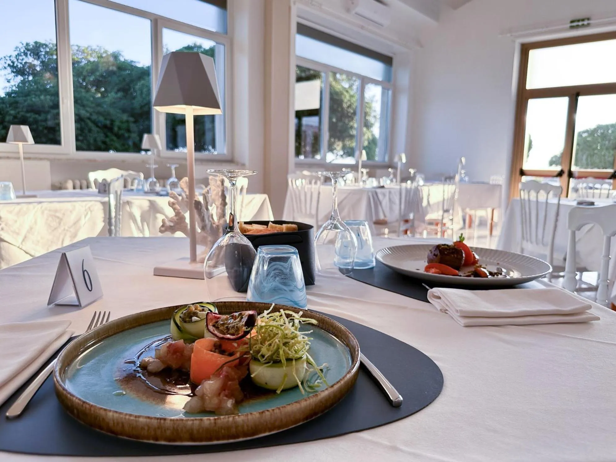 Food close-up in Villa MG Hotel