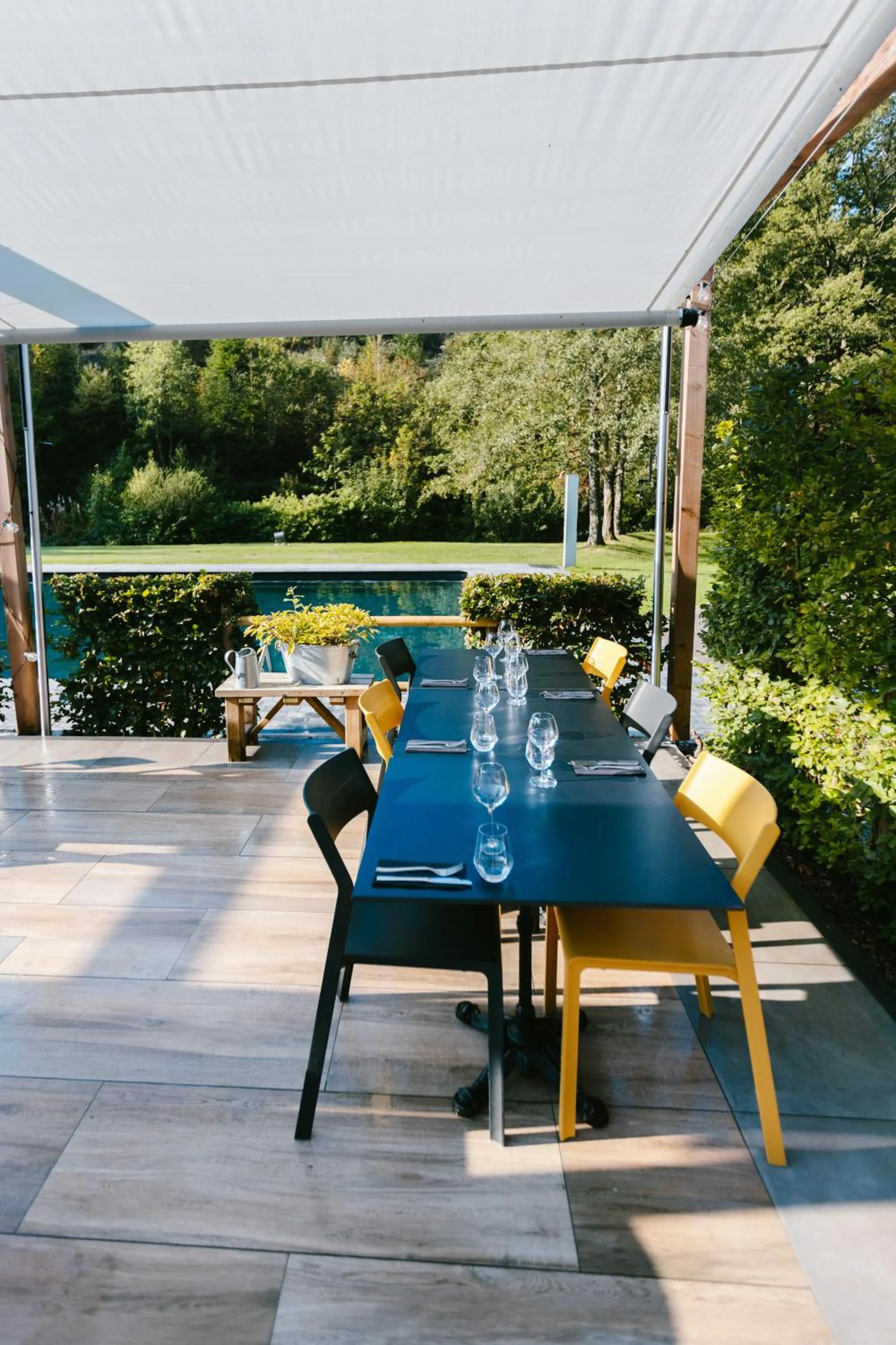 Balcony/Terrace in Hotel Le Val D'arimont