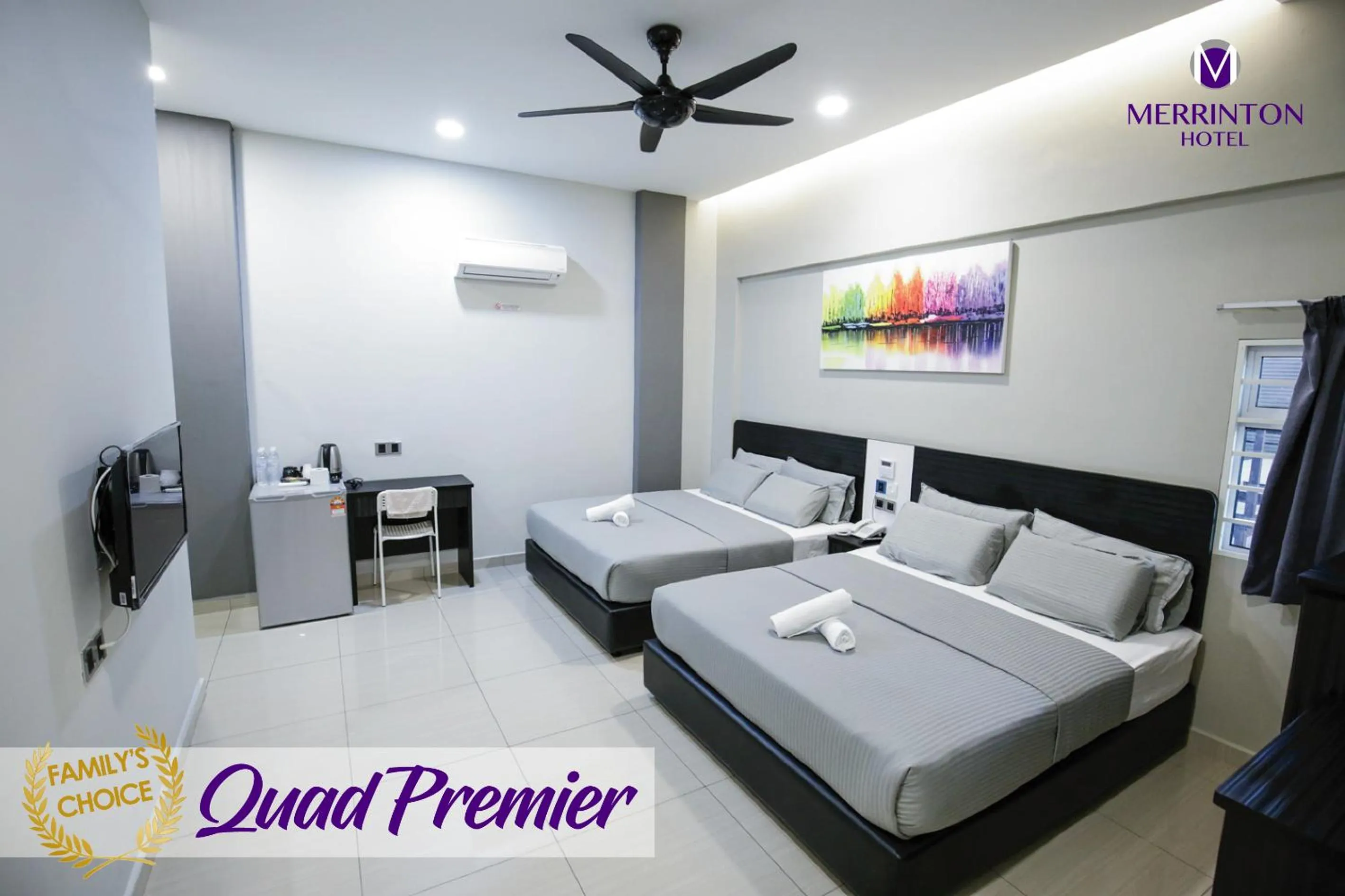 Bedroom, Bed in Merrinton Hotel Temerloh