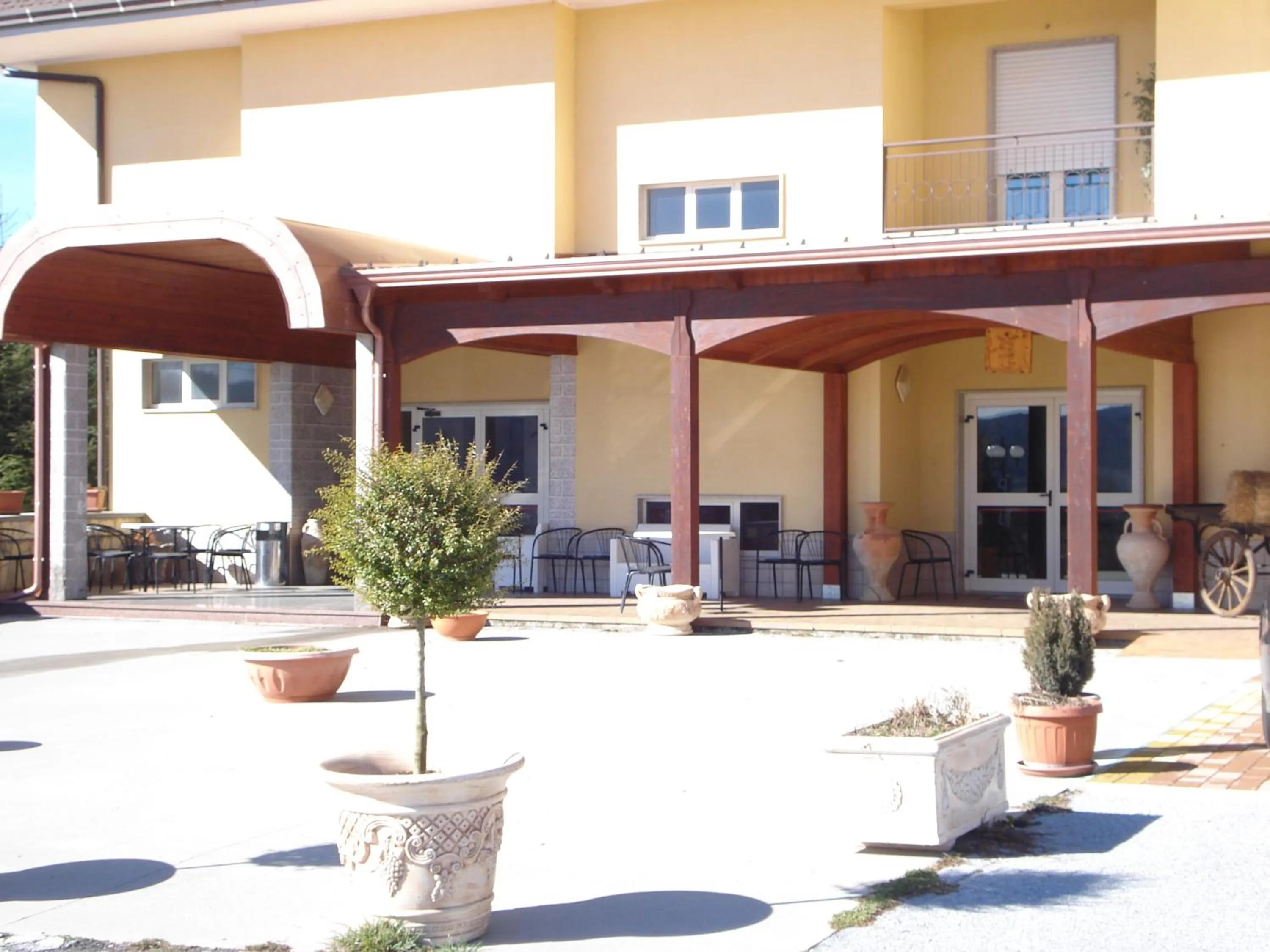 Facade/entrance in Hotel Grandinetti