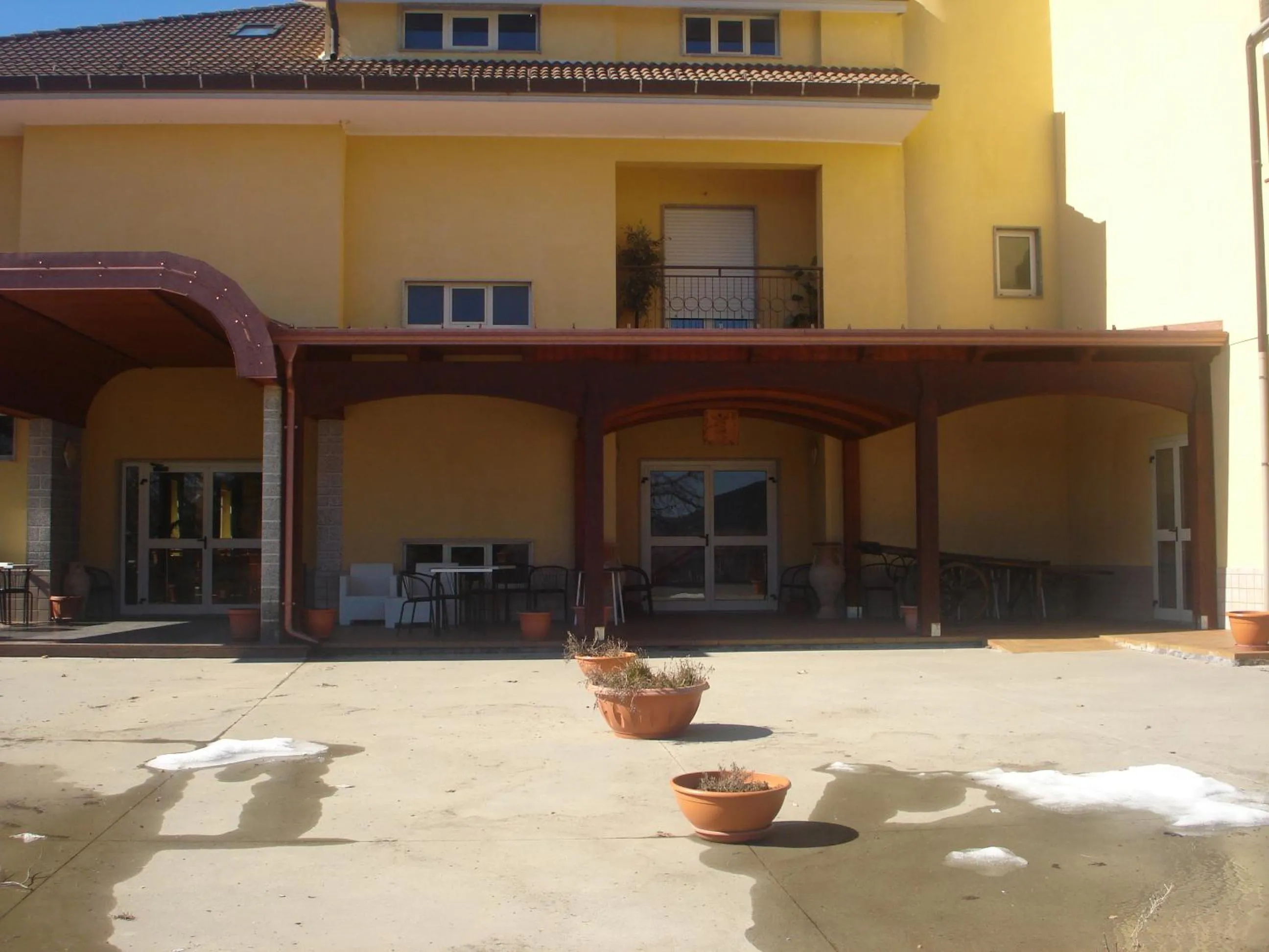 Facade/entrance in Hotel Grandinetti