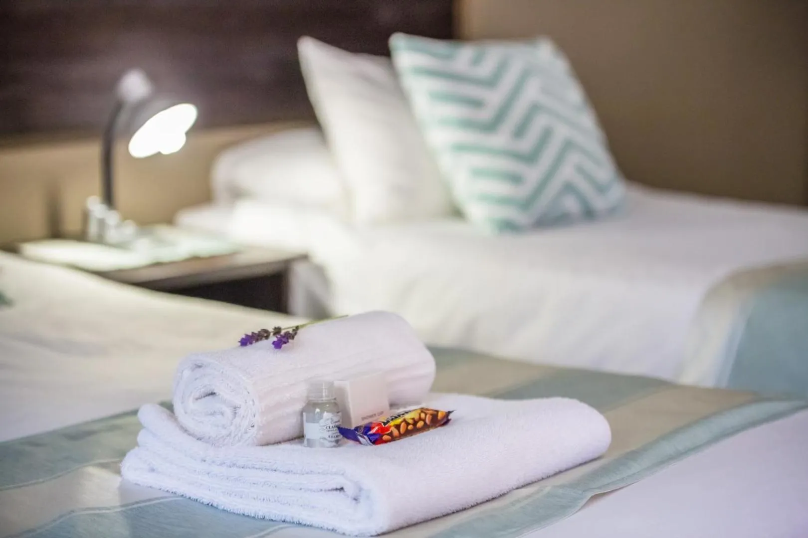 Bed in Beryl1 Guest House