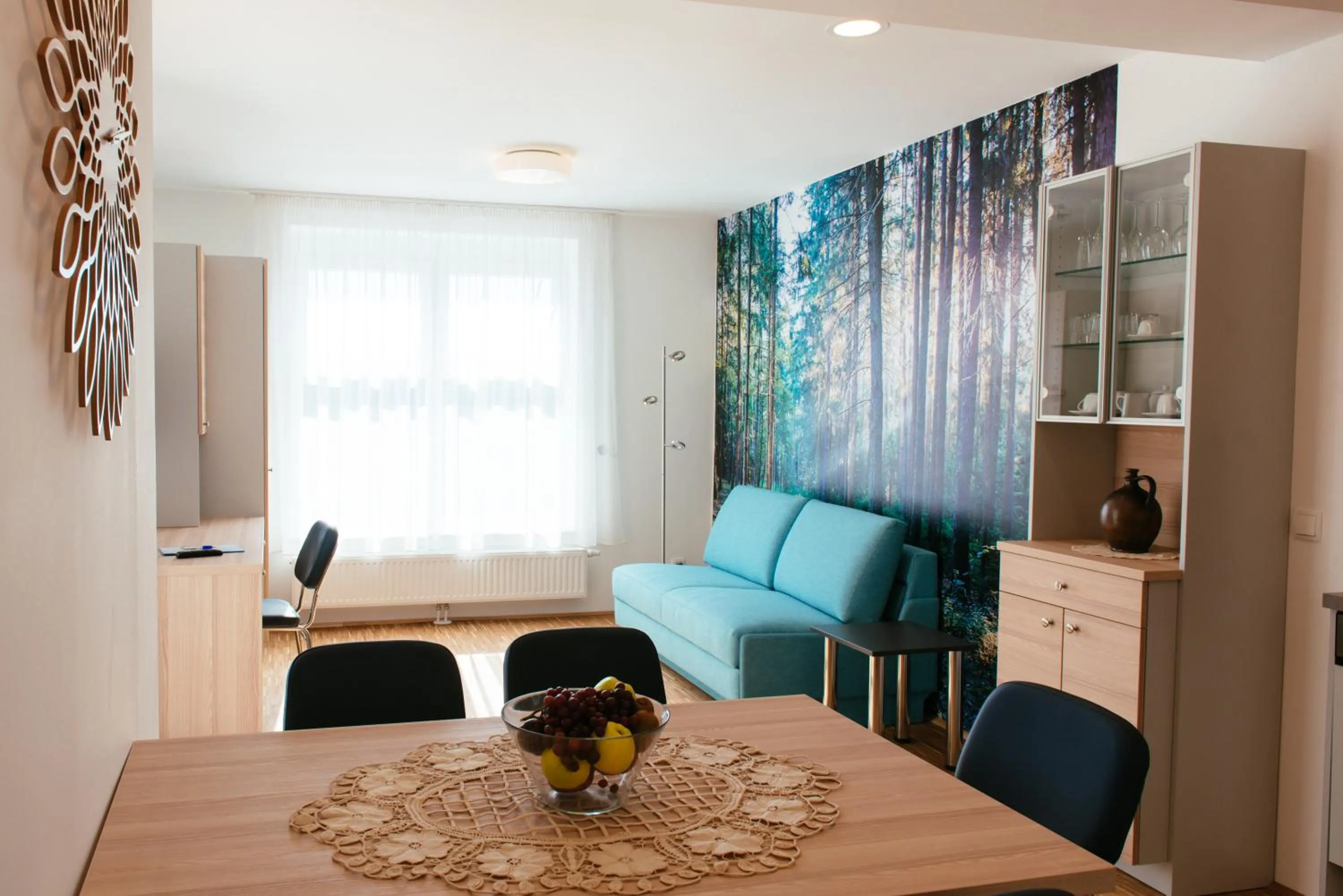 Living room in Aparthotel Heuberger