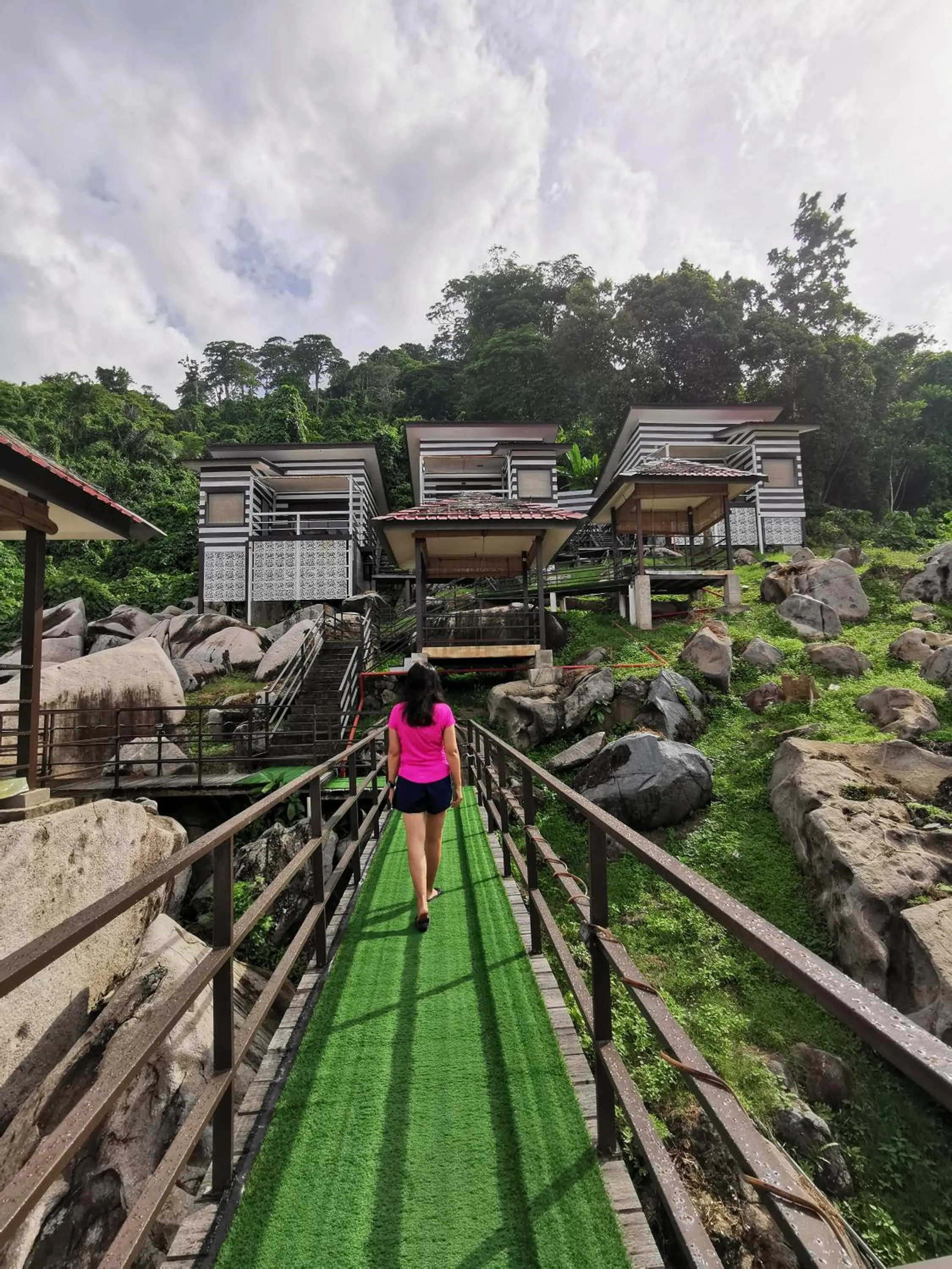 Facade/entrance in The Barat Tioman Beach Resort