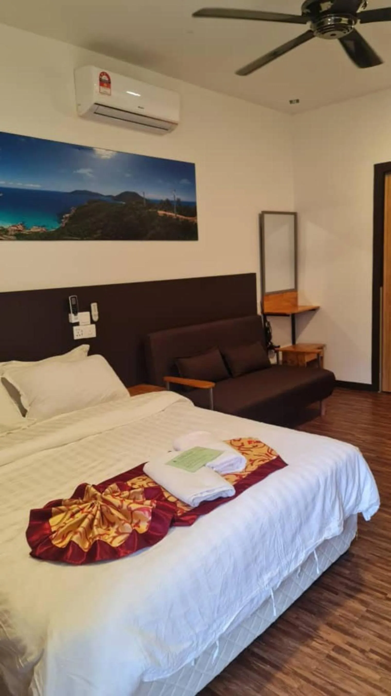 Property building, Bed in The Barat Tioman Beach Resort