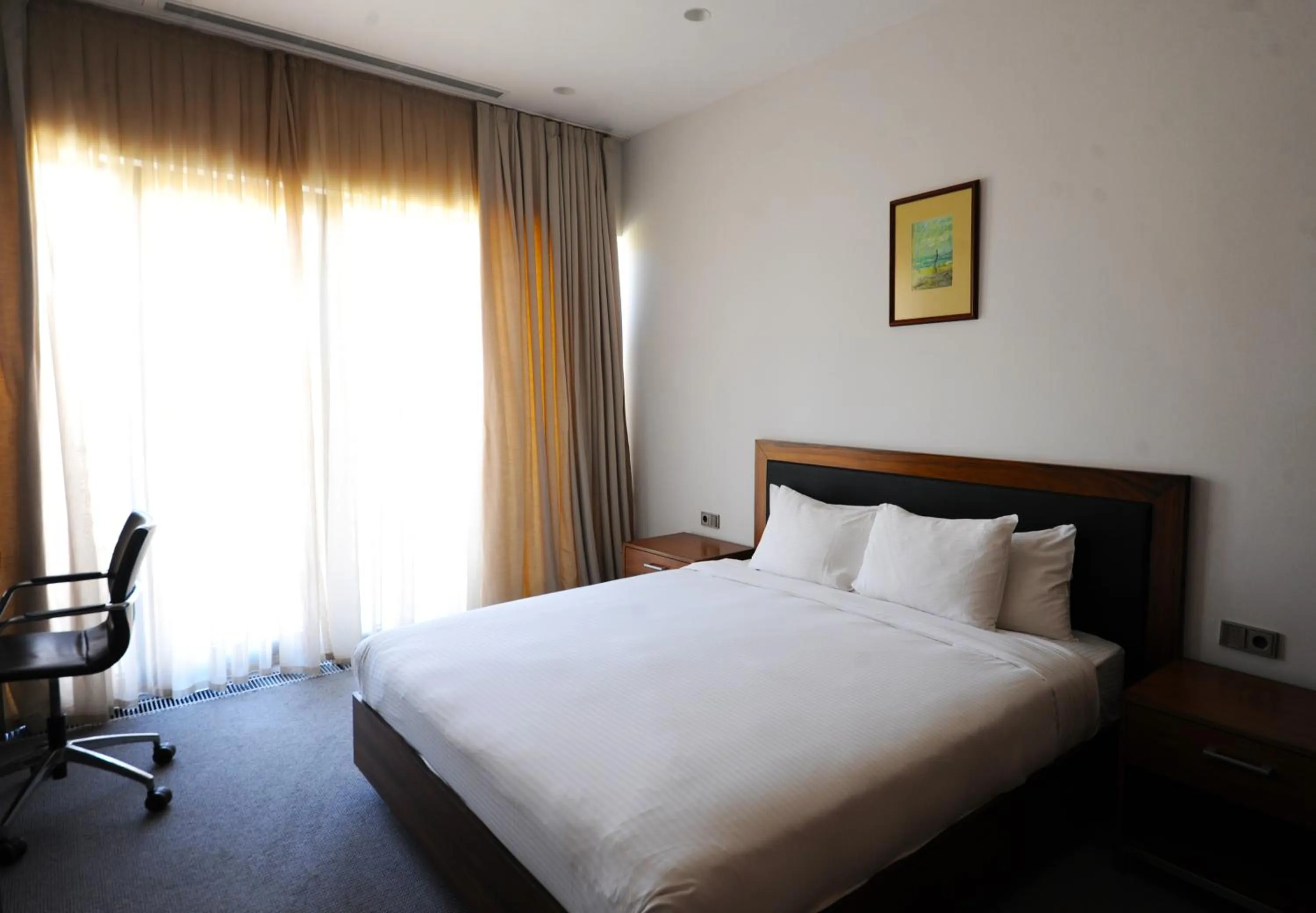 Bedroom, Bed in Gaya Residences