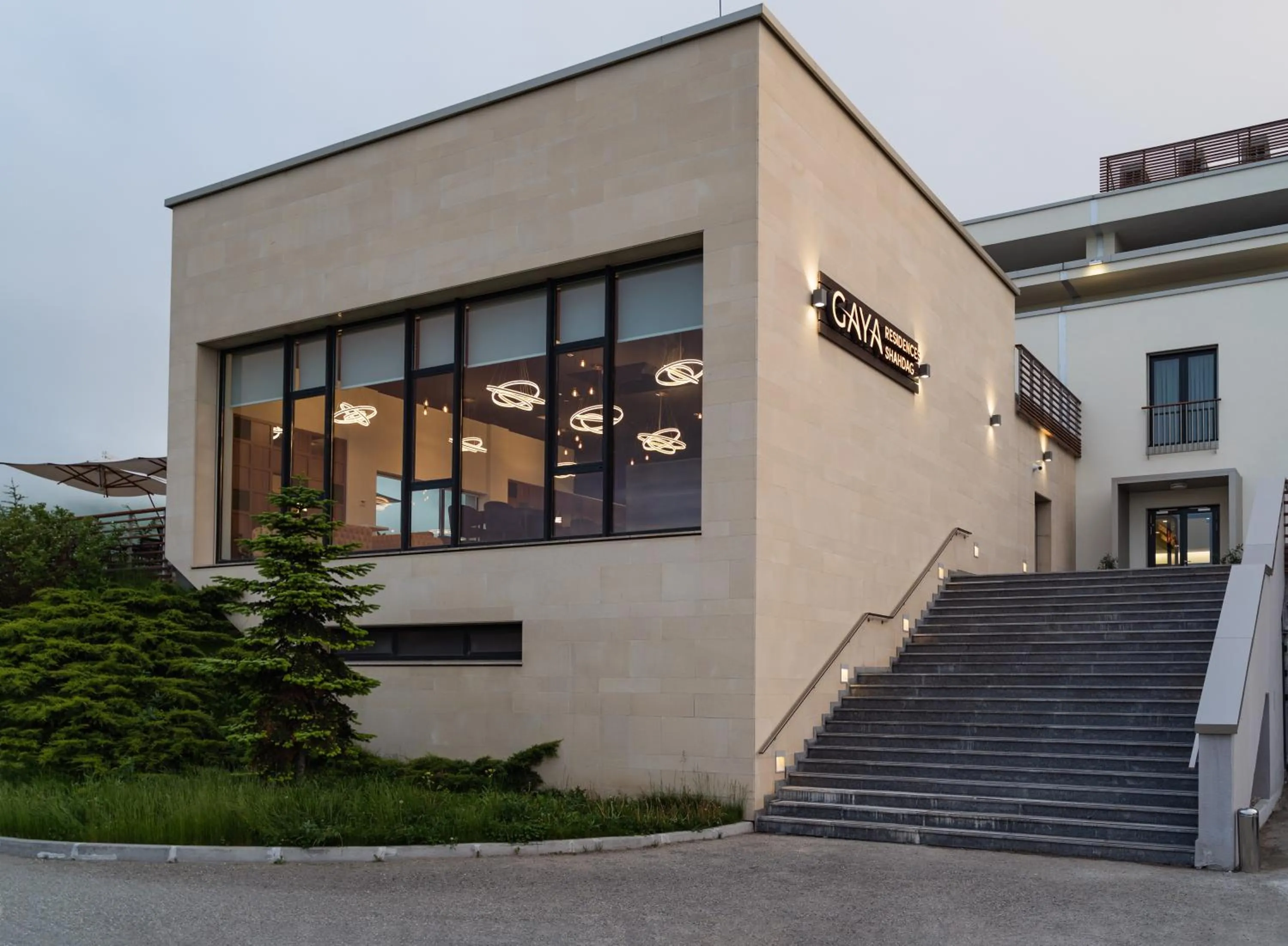 Facade/entrance in Gaya Residences