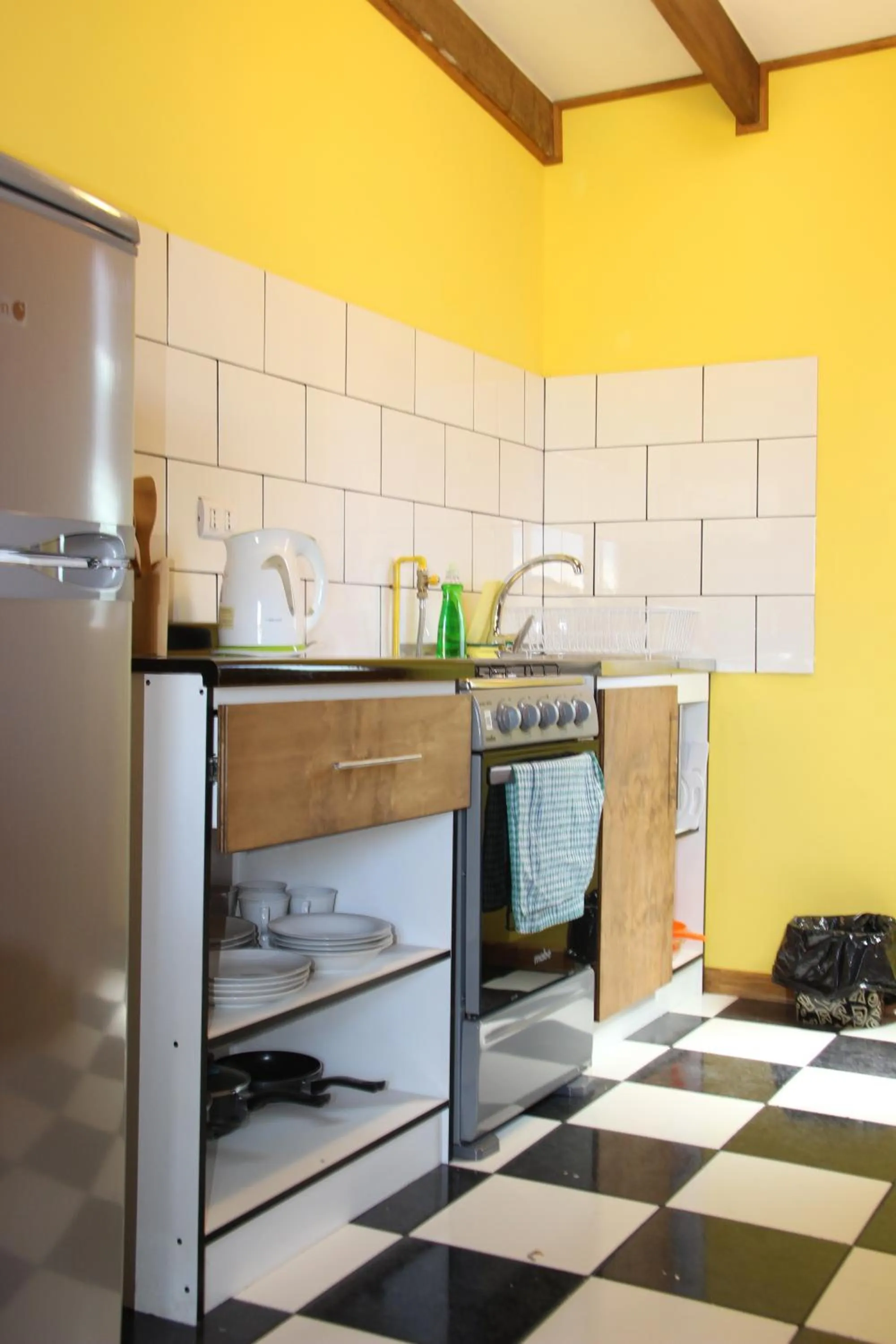 Kitchen or kitchenette in Kapai Departamentos de Turismo