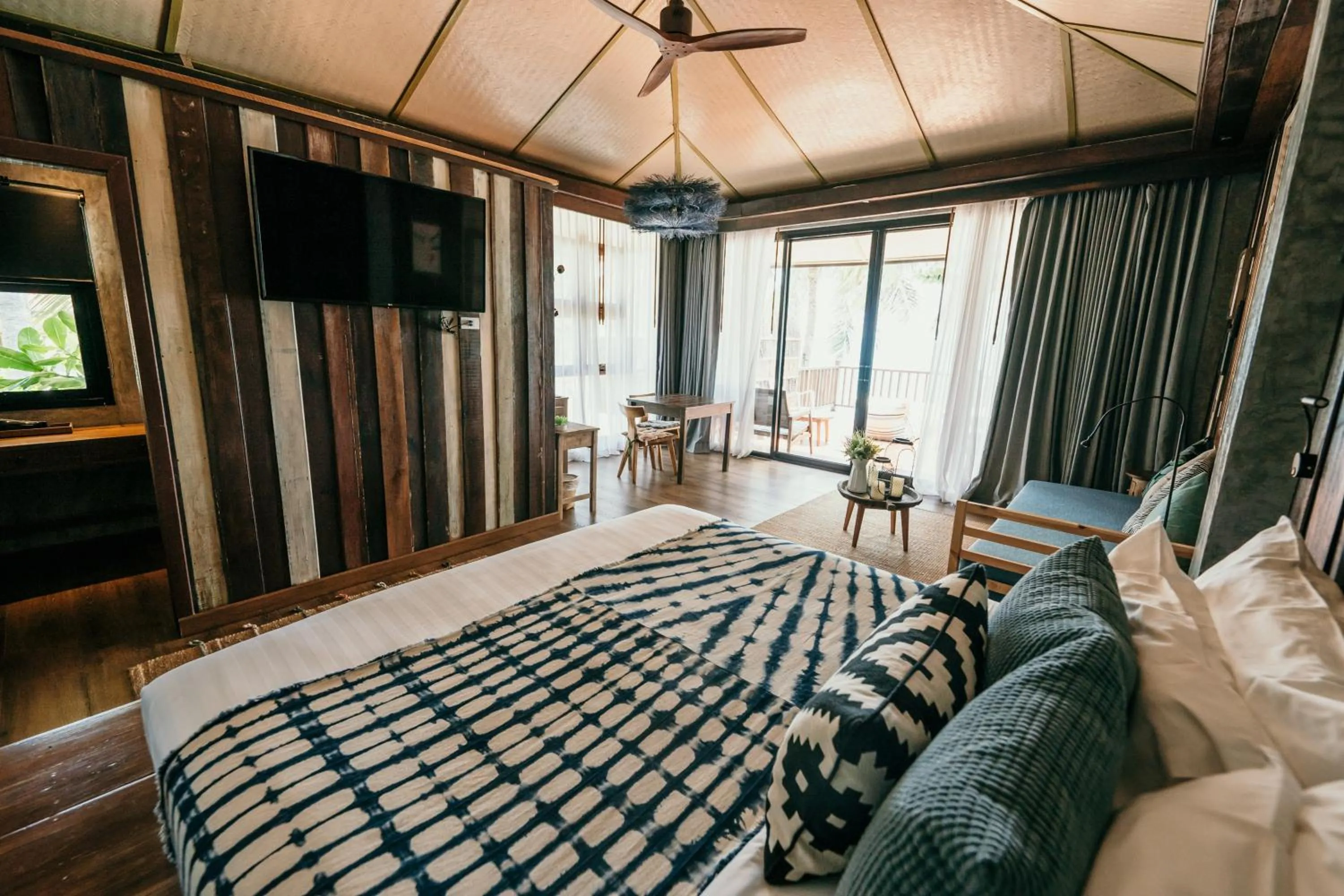 View (from property/room), Bed in Sand in My Shoes Beach Loft