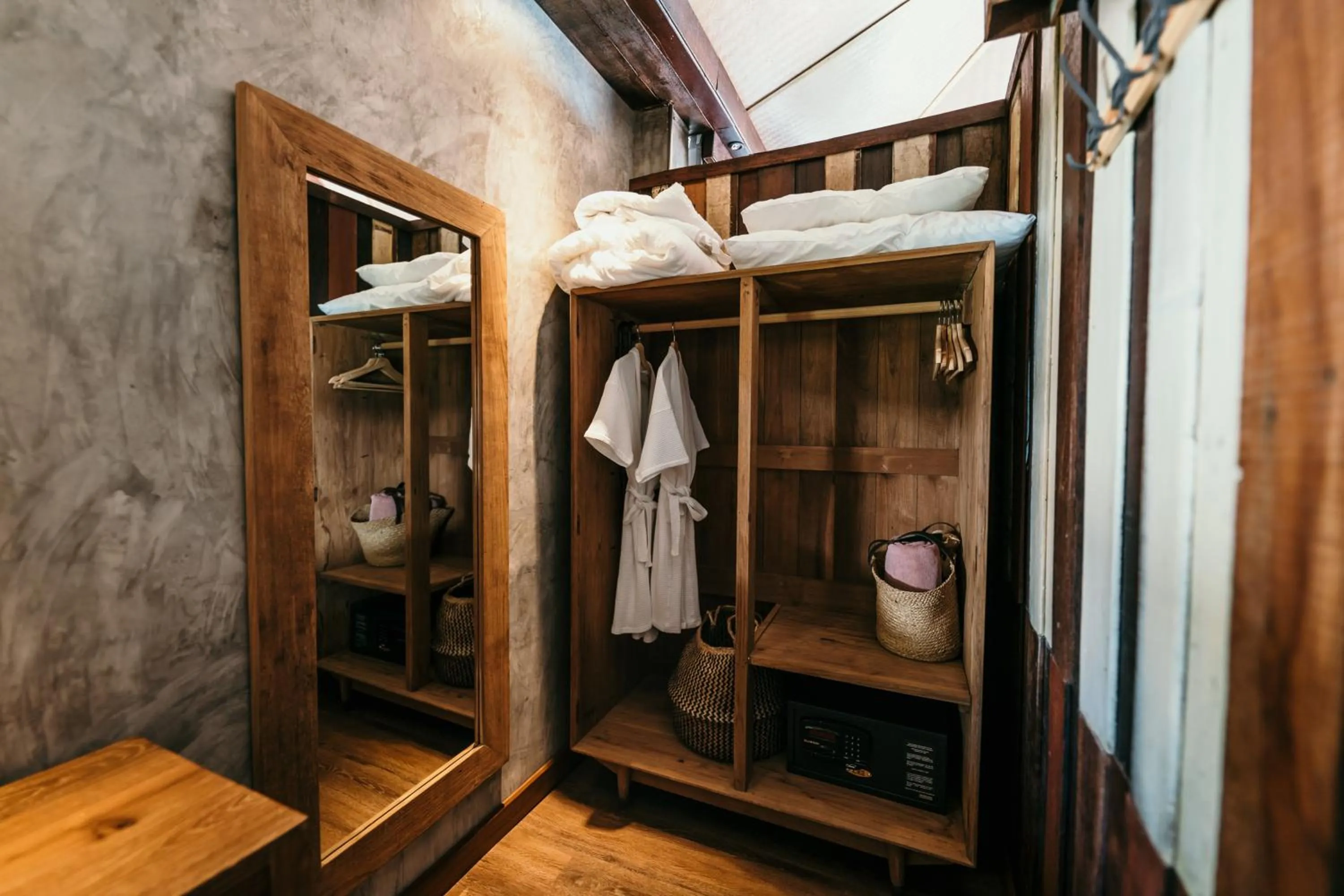 wardrobe in Sand in My Shoes Beach Loft