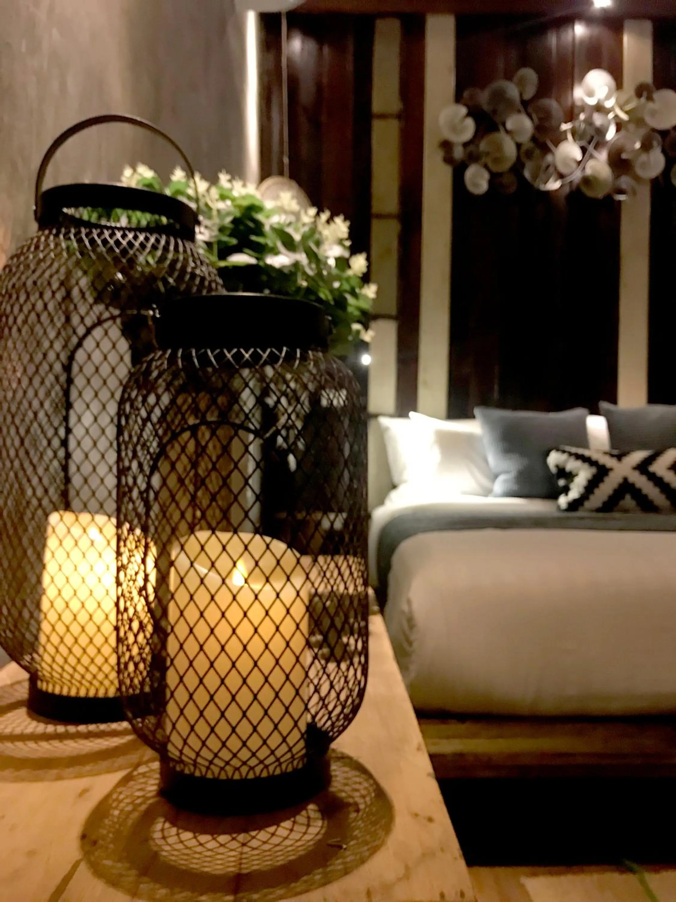 Decorative detail in Sand in My Shoes Beach Loft