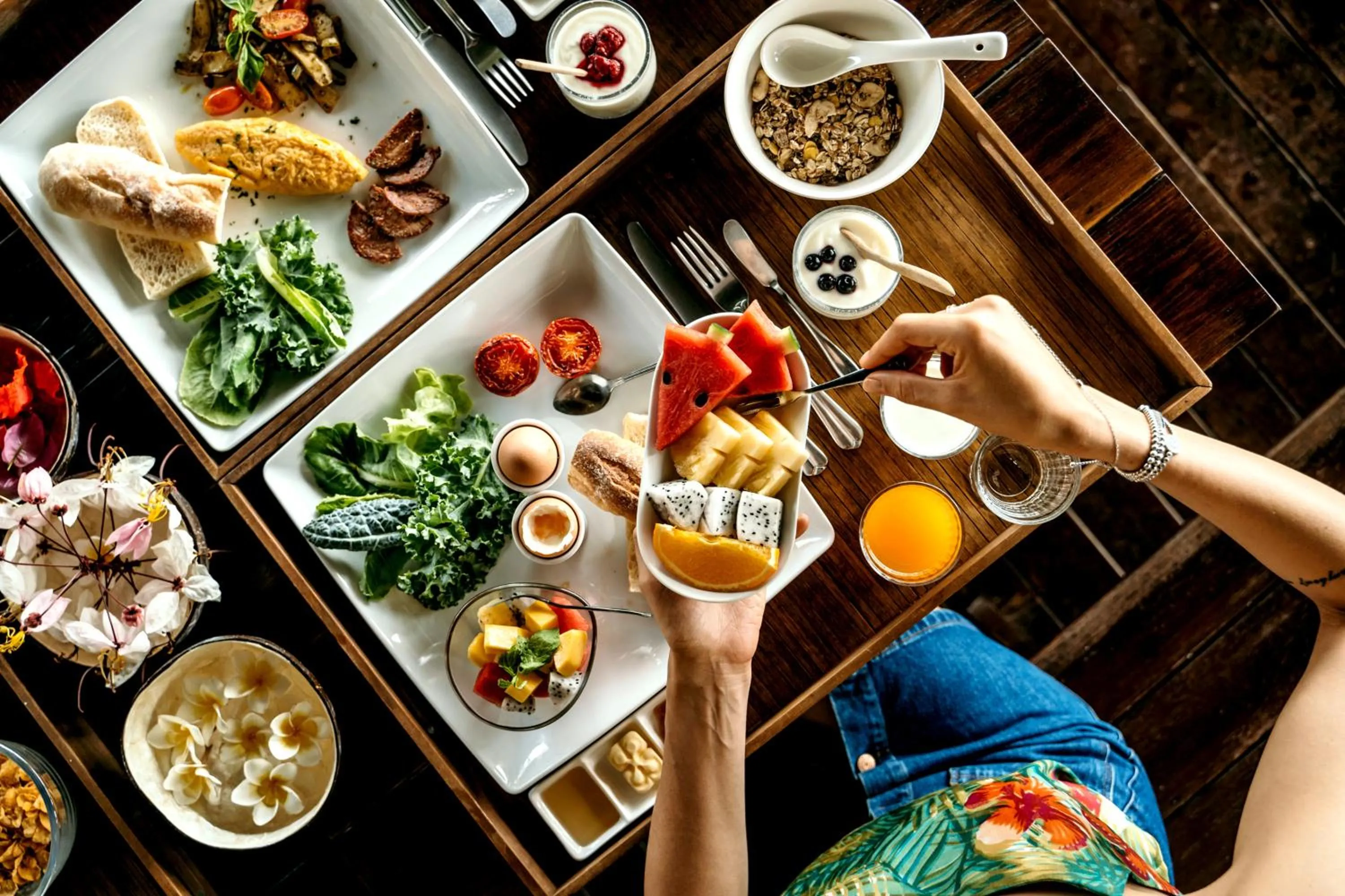 Breakfast in Sand in My Shoes Beach Loft