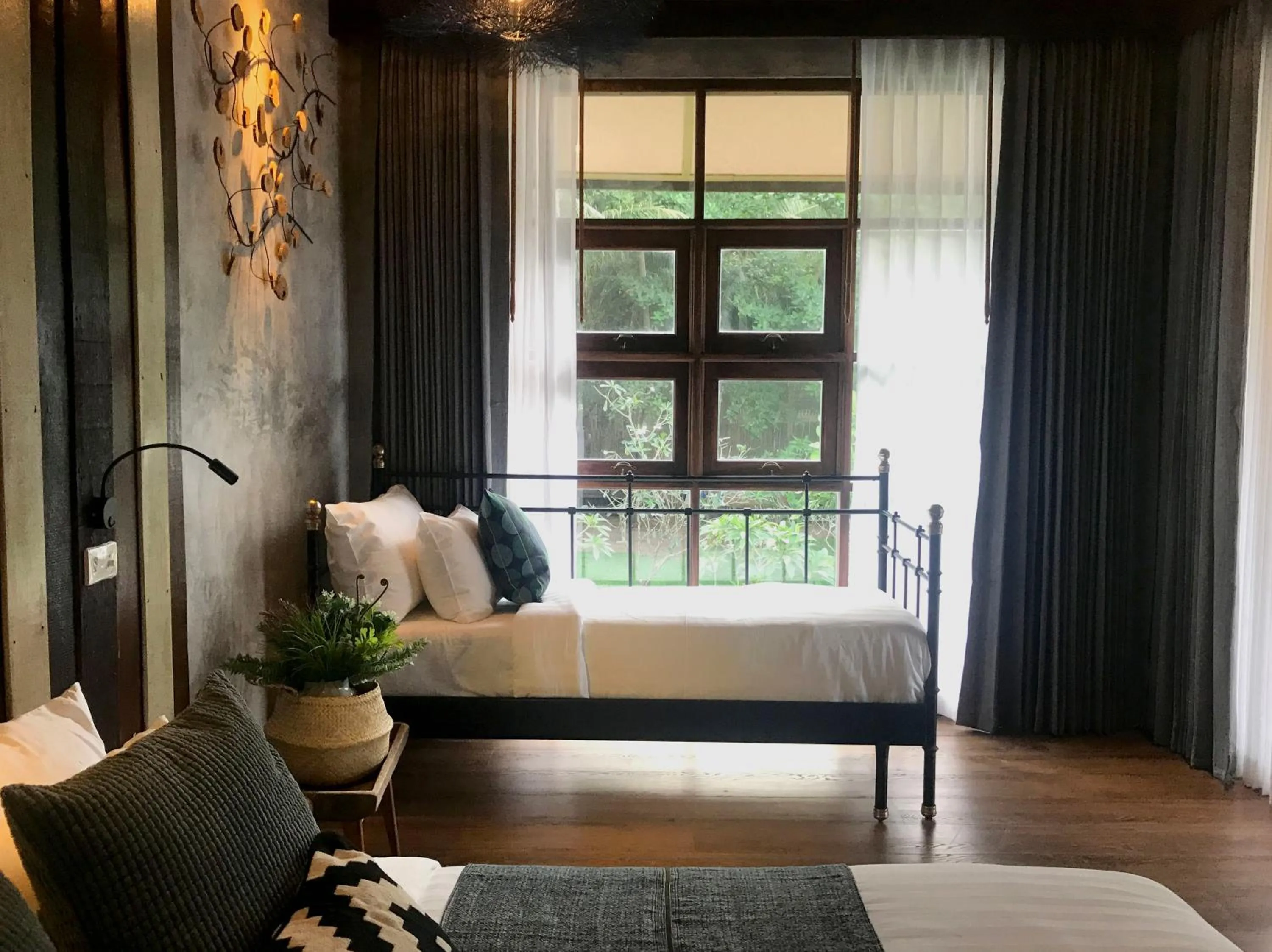 Bed in Sand in My Shoes Beach Loft