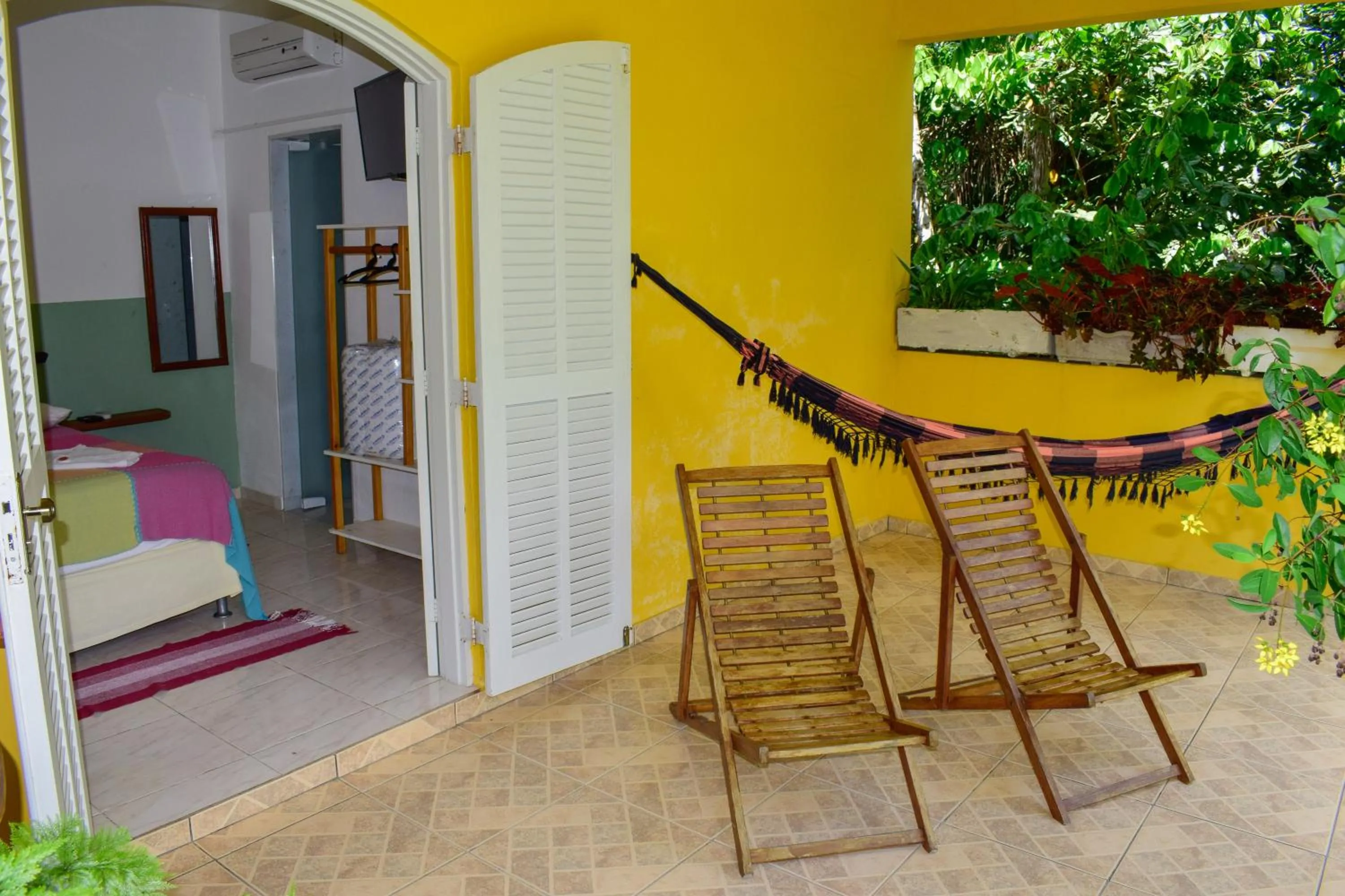 Patio in Pousada Capim Melado