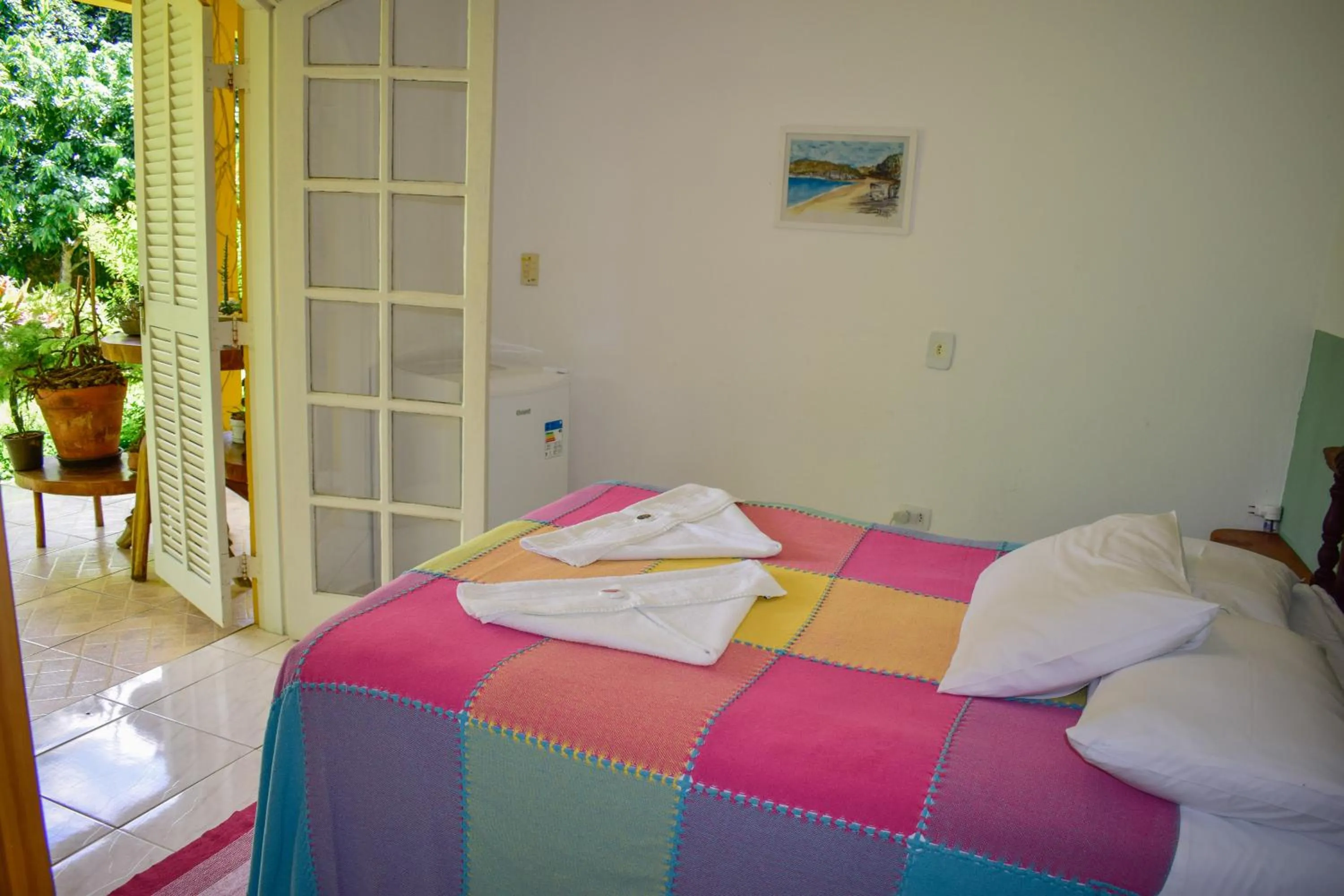 Photo of the whole room, Bed in Pousada Capim Melado