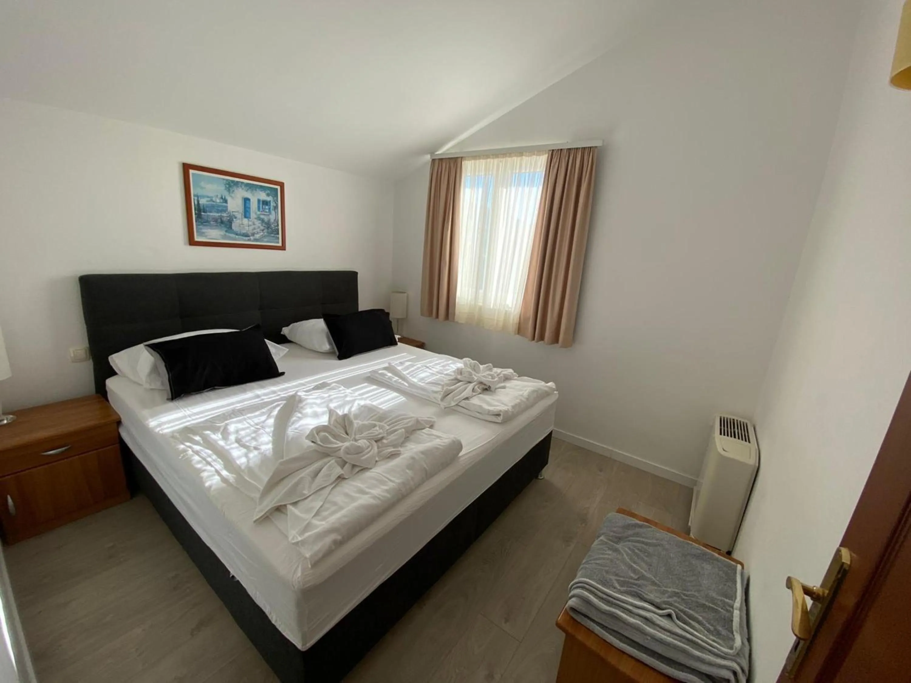 Bed in Hotel Viktorija