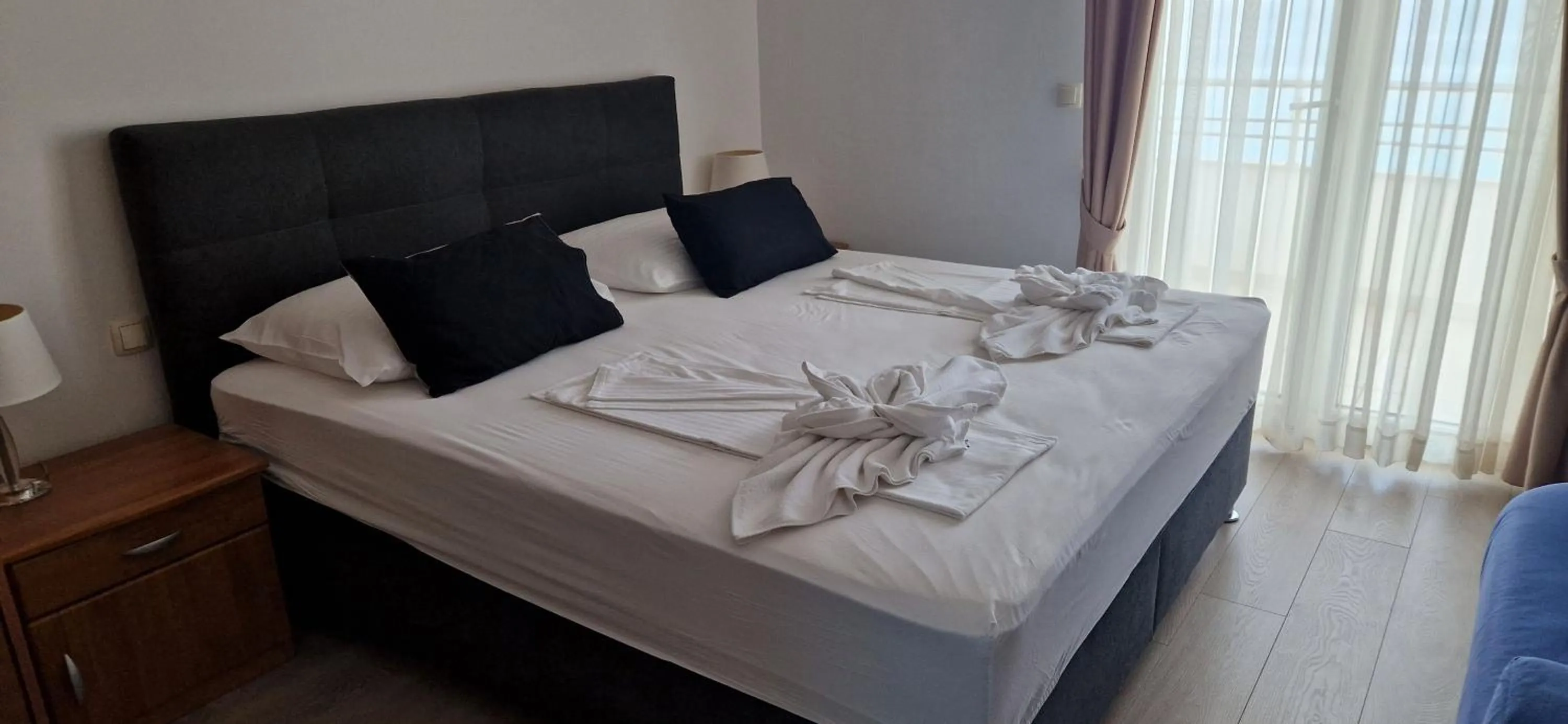 Bed in Hotel Viktorija