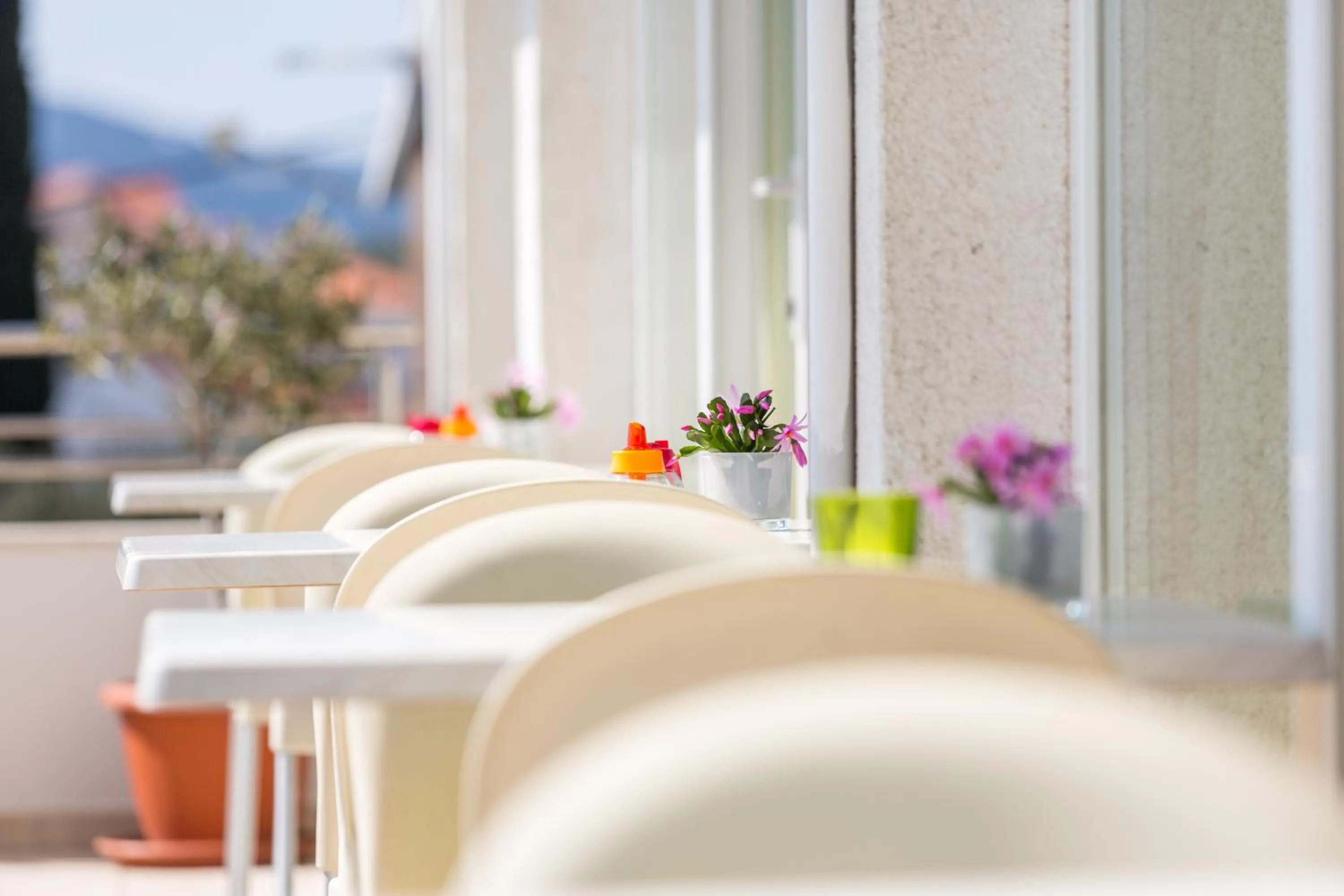 Balcony/Terrace in Hotel Viktorija