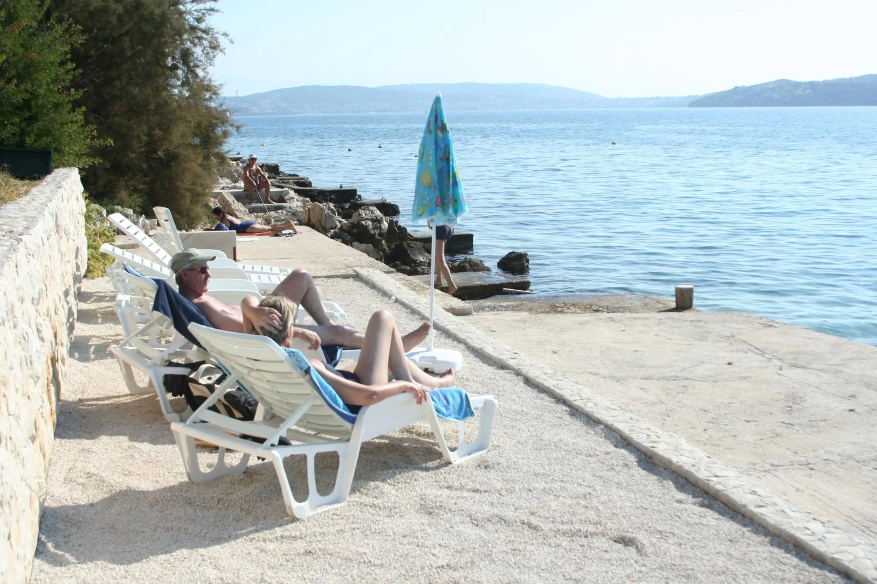 Beach in Hotel Viktorija
