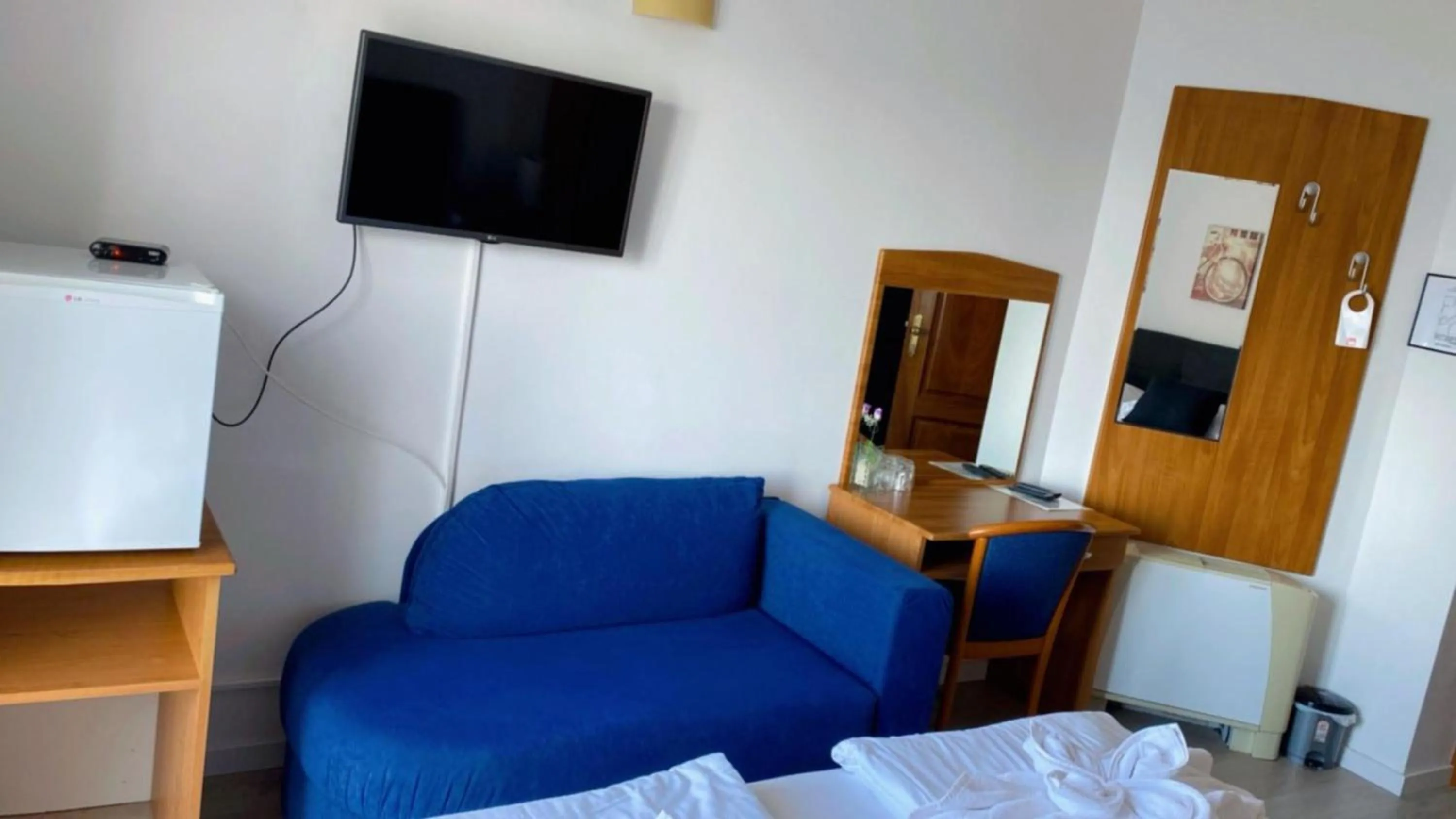 Bed in Hotel Viktorija