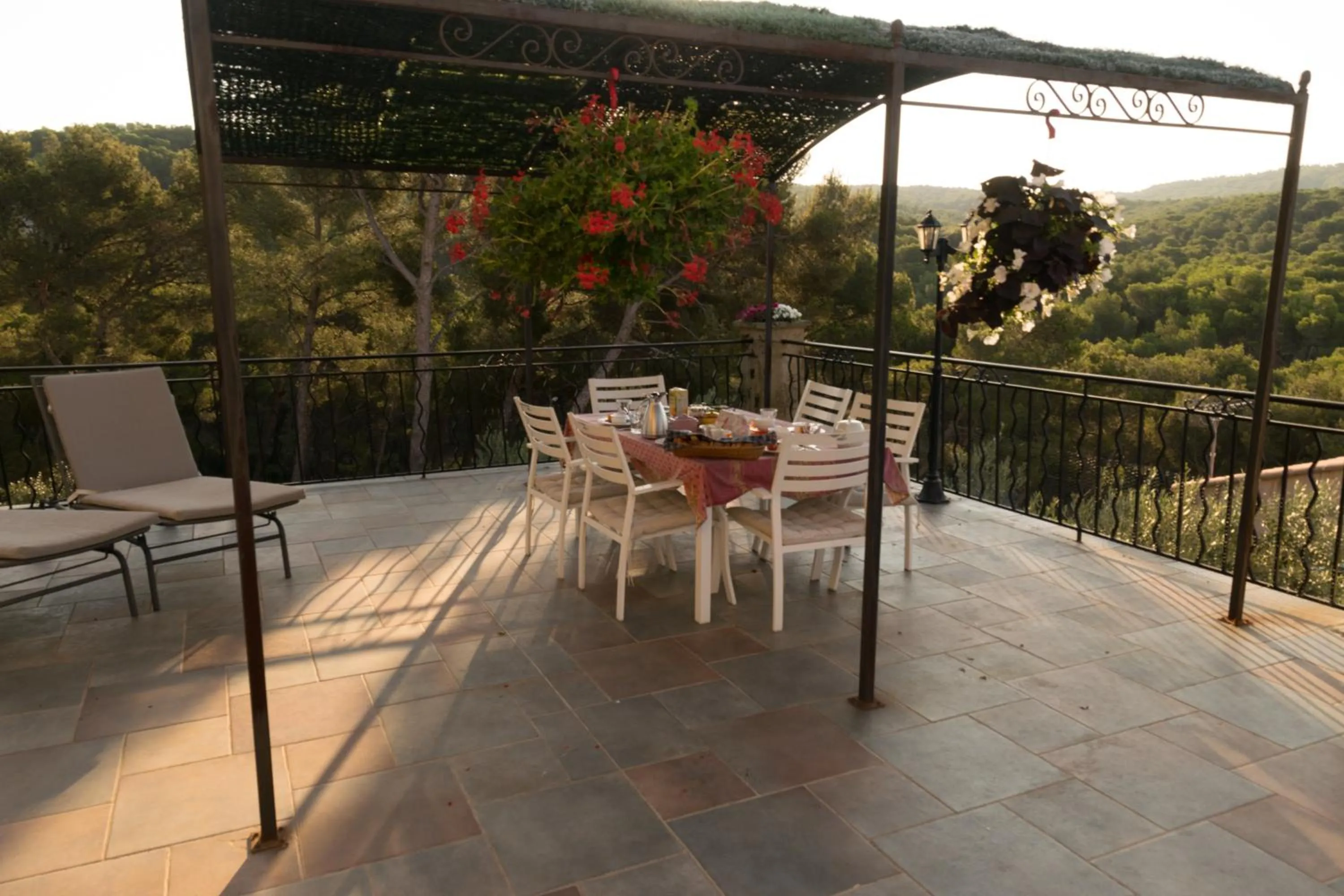 Balcony/Terrace in Villa Violette
