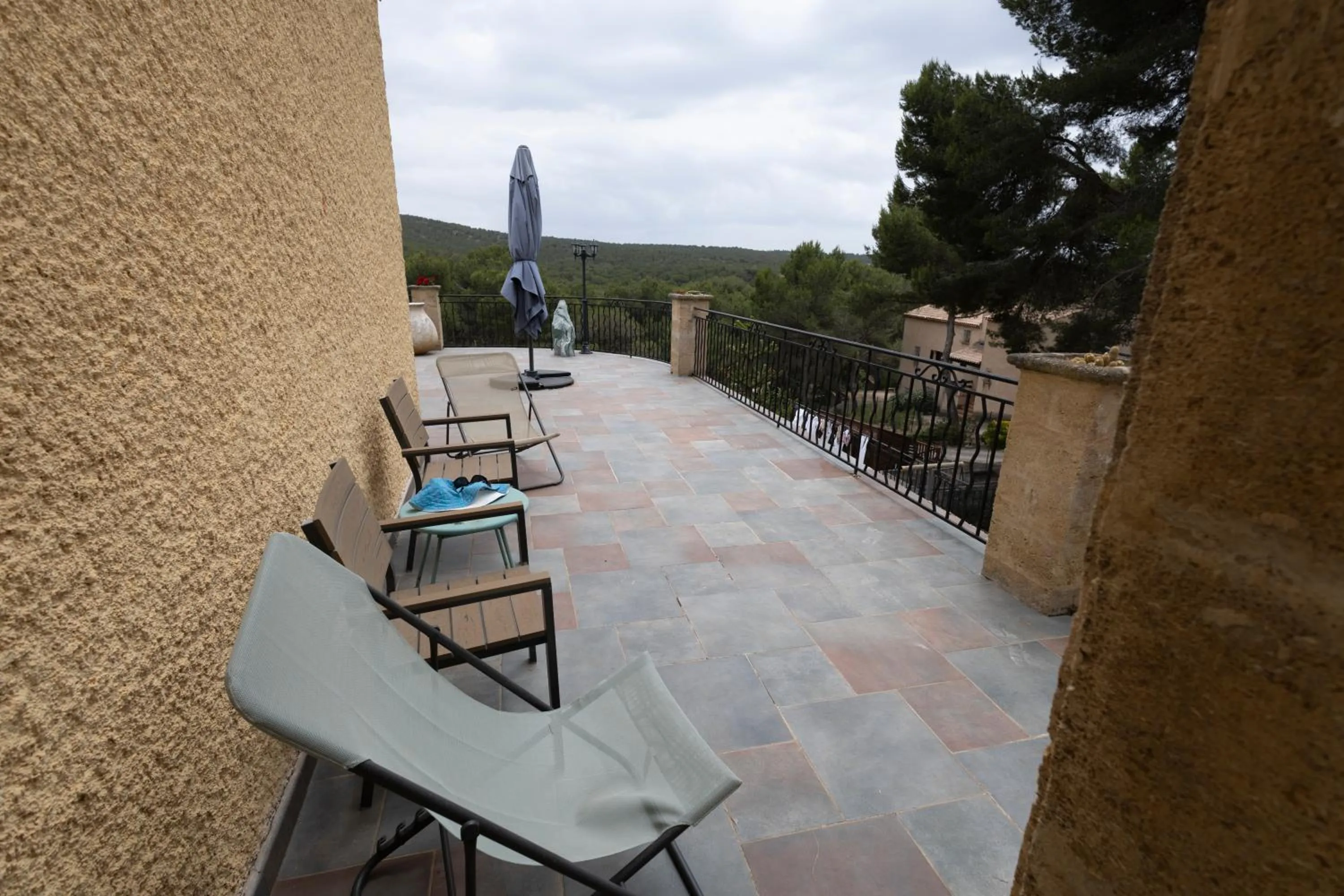 Balcony/Terrace in Villa Violette