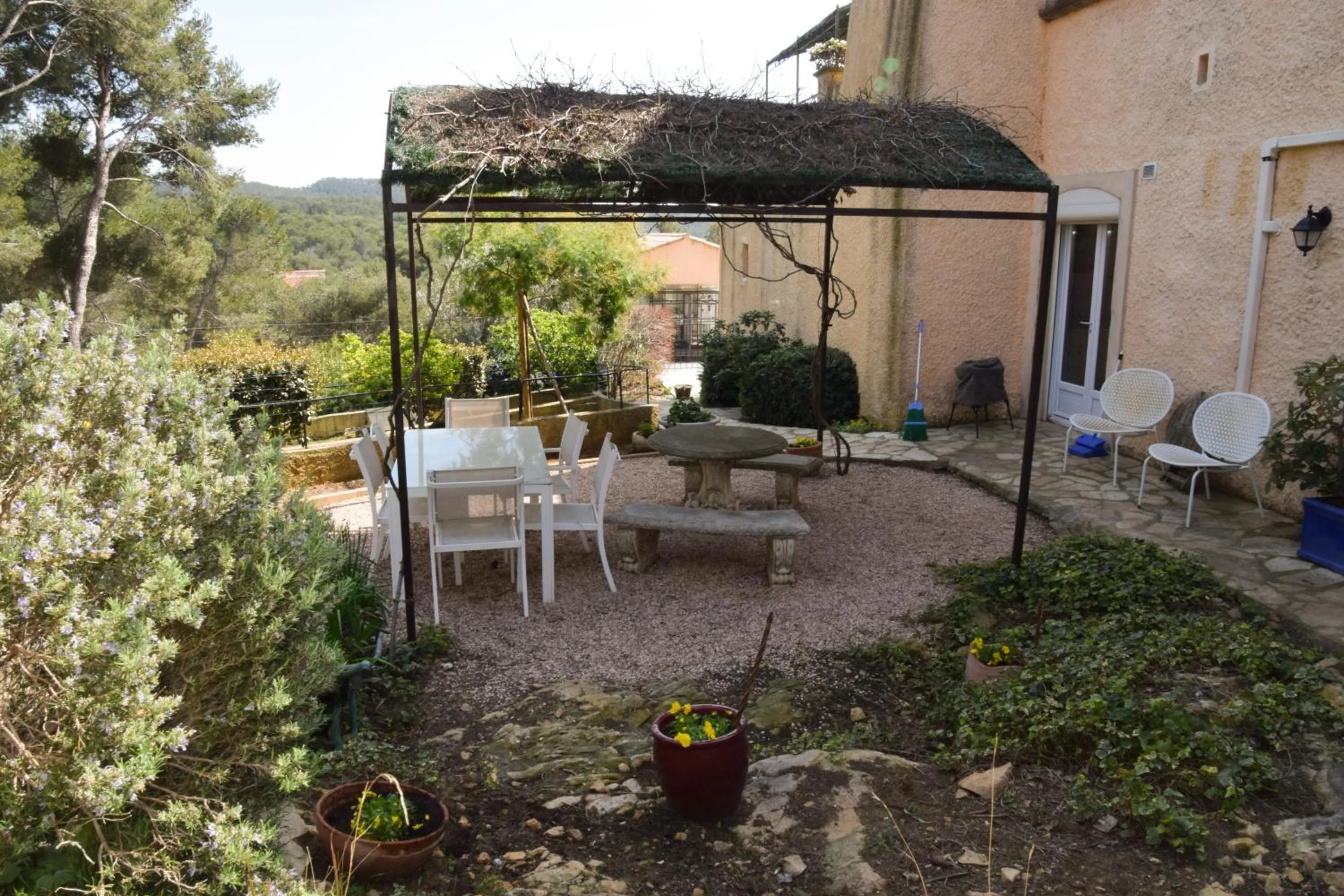 Balcony/Terrace in Villa Violette